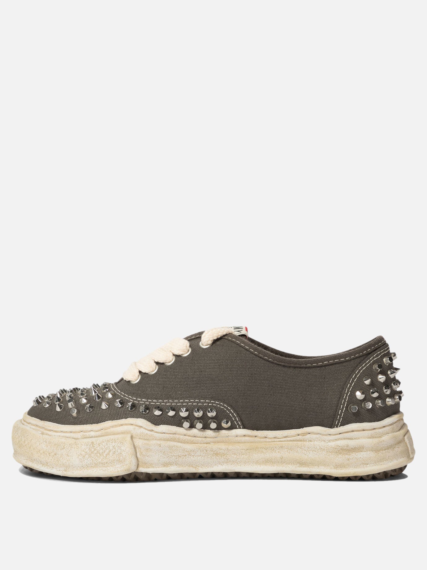 Maison Mihara Yasuhiro "Baker" studded sneakers Grey