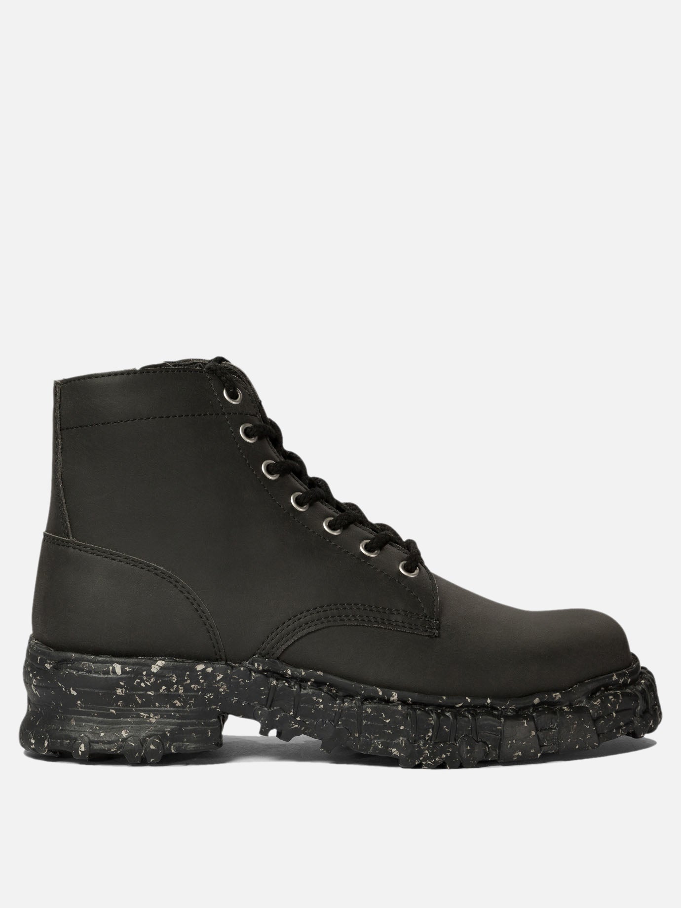 Maison Mihara Yasuhiro Vintage-like combat boots Black