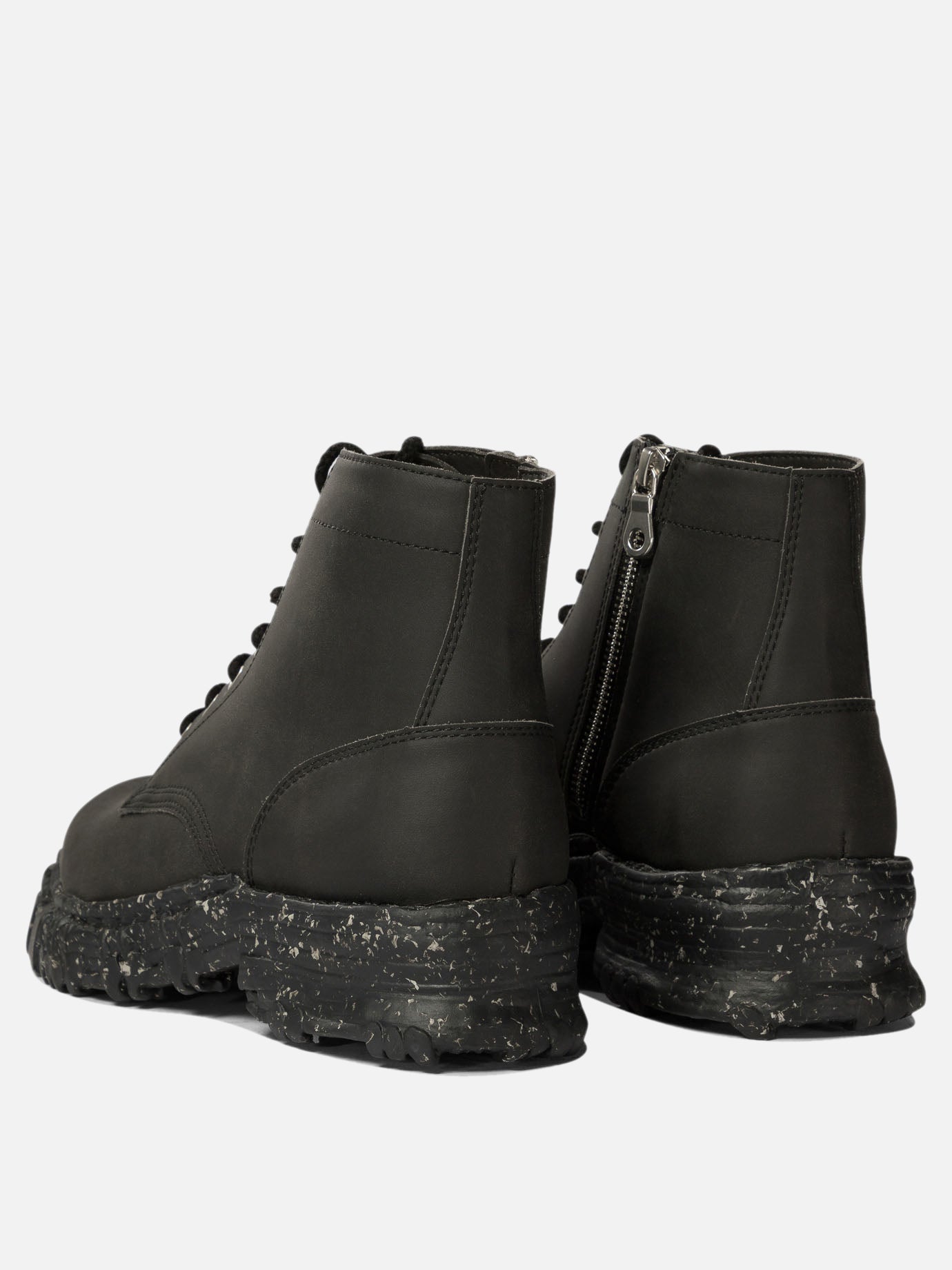 Vintage-like combat boots