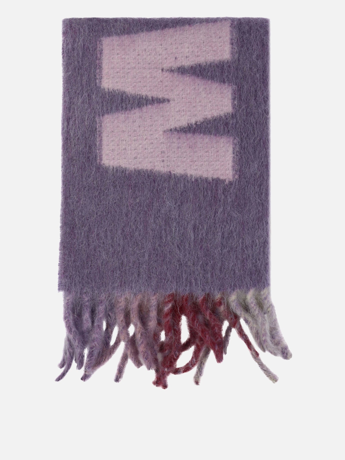 Marni Scarf with logo Purple