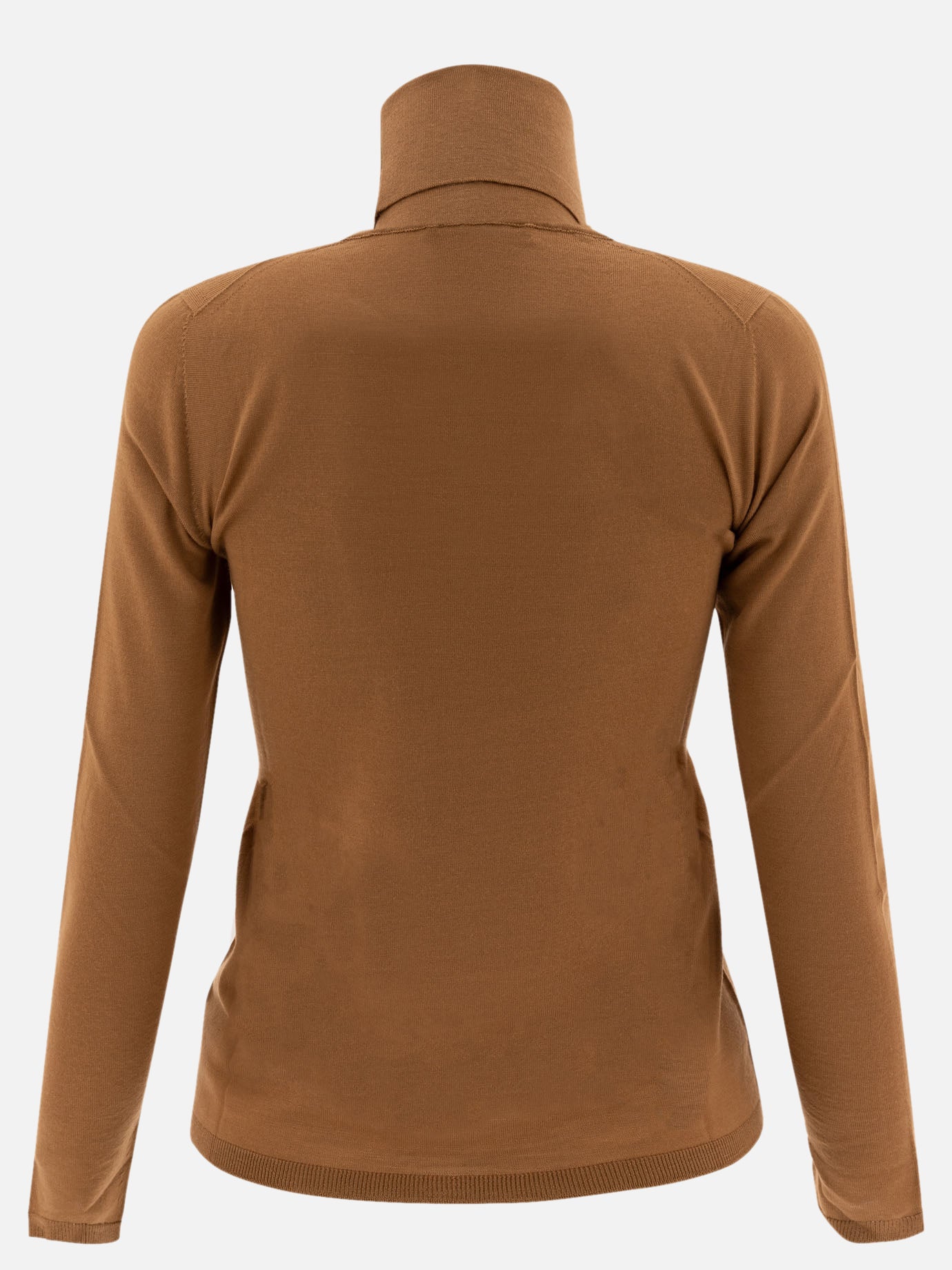 Max Mara Wool turtleneck sweater Beige