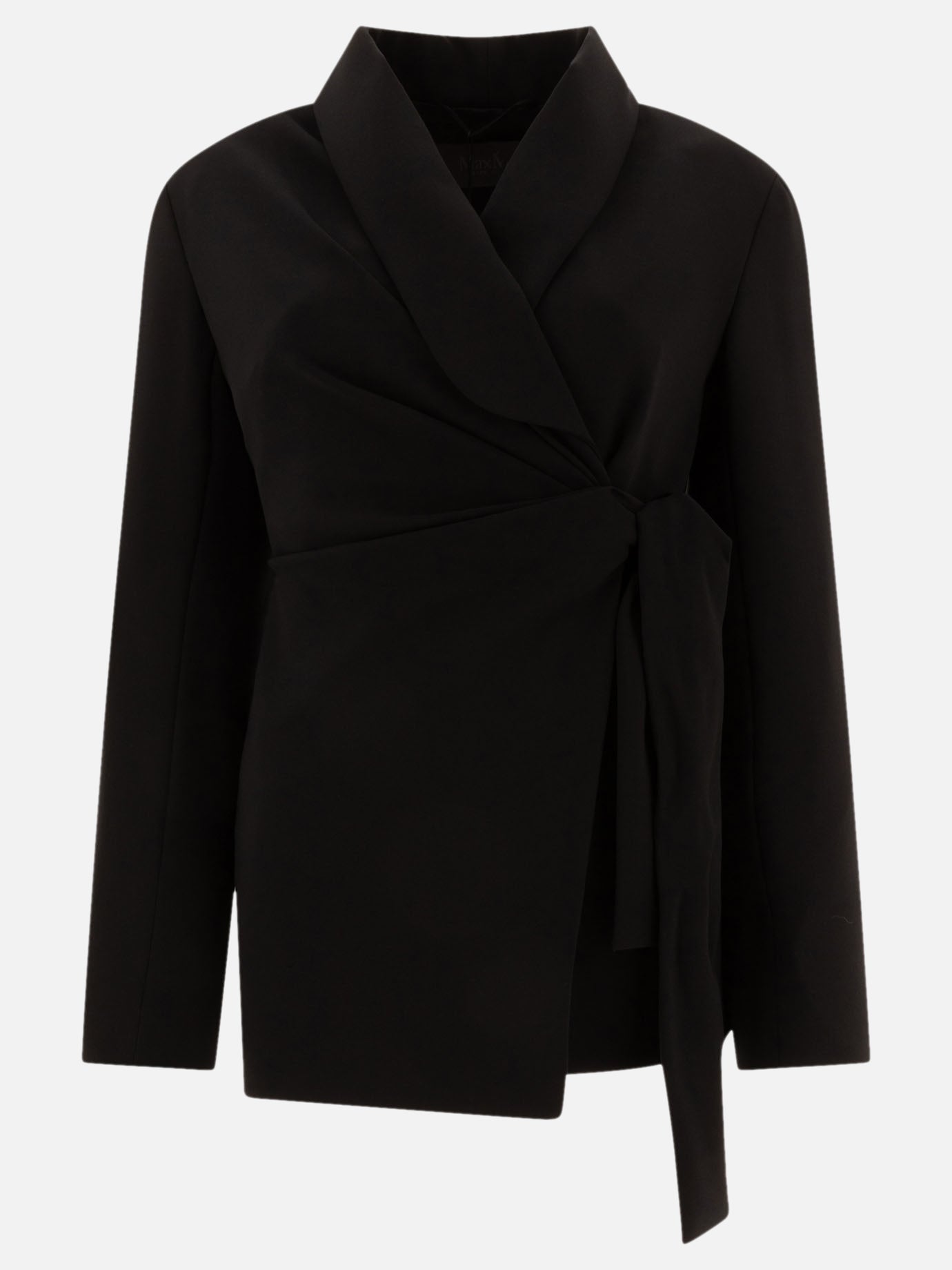 Blazers Solid colour  Black - Max Mara Pianoforte Women | PDP | VIETTI Online Store | thumbnail