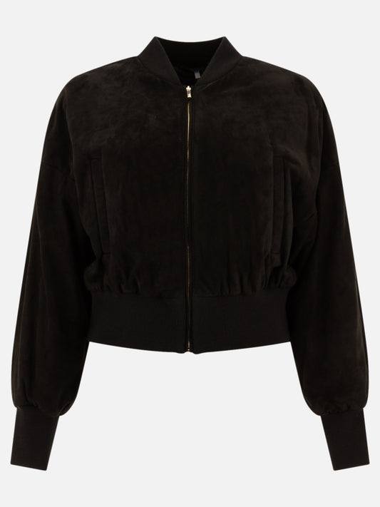Bomber jackets Solid colour  Black - Max Mara S Women | PLP | VIETTI Online Store 
