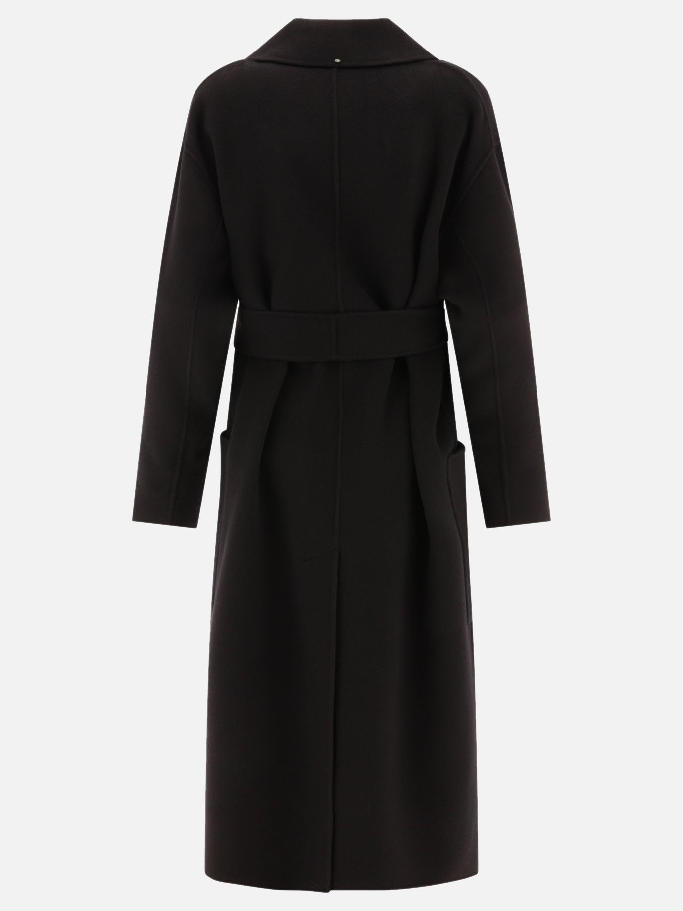 "Veleno" belted coat