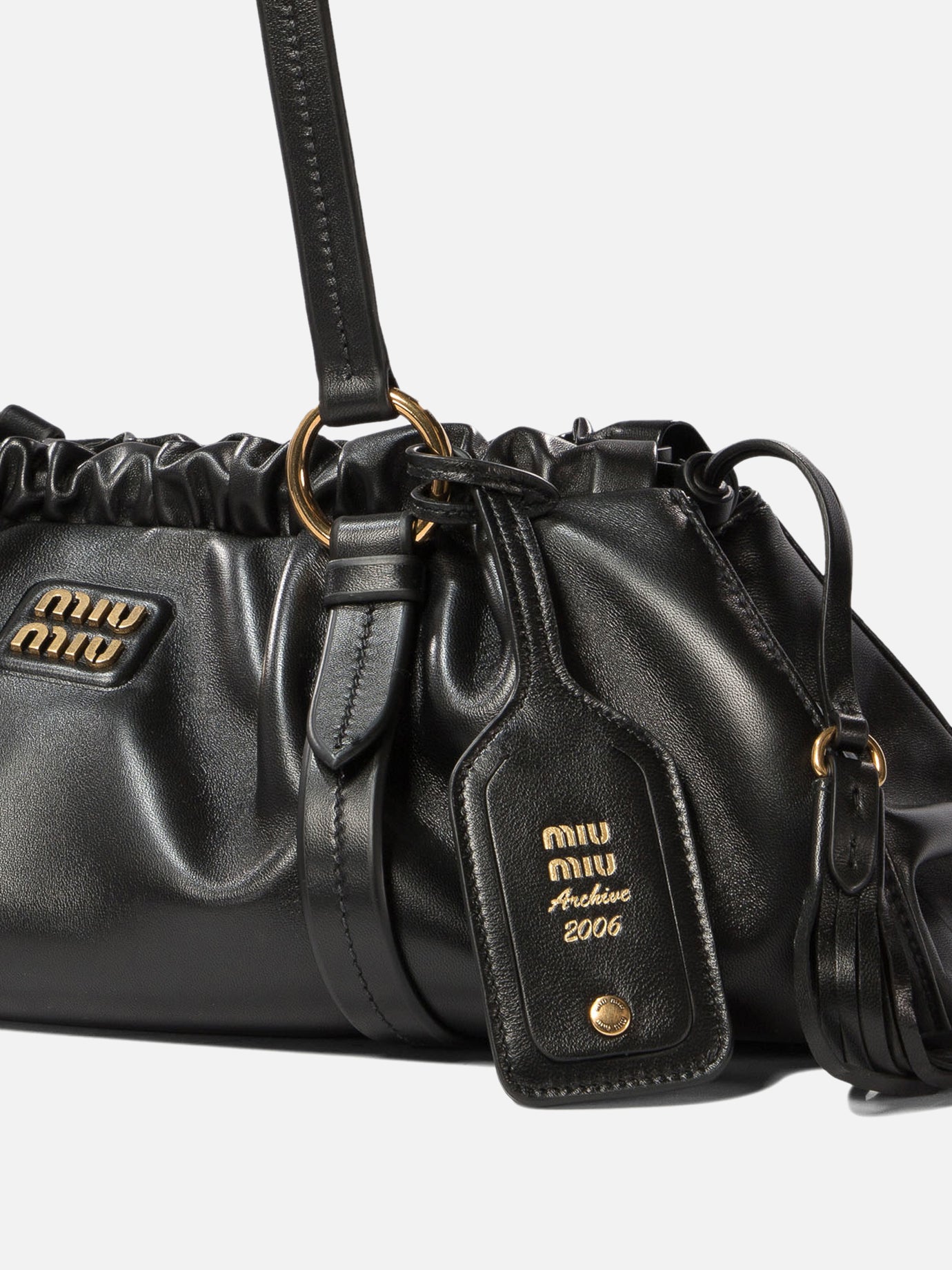 Miu Miu "Joie" shoulder bag Black