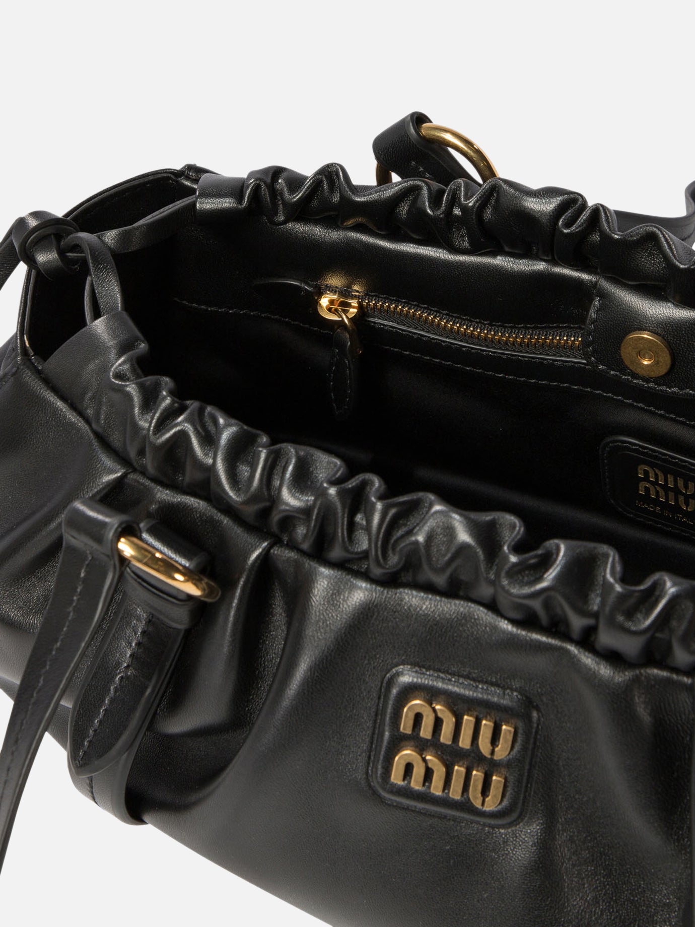 Miu Miu "Joie" shoulder bag Black