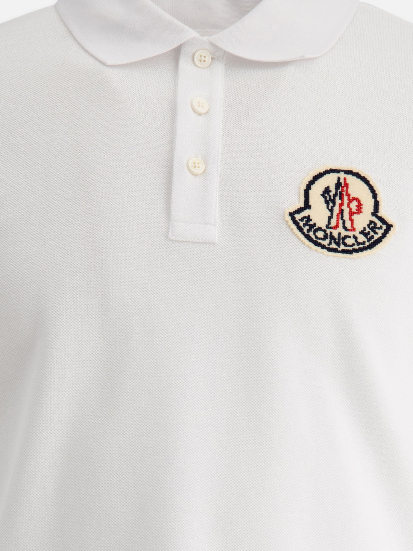 Moncler Polo shirt with logo White