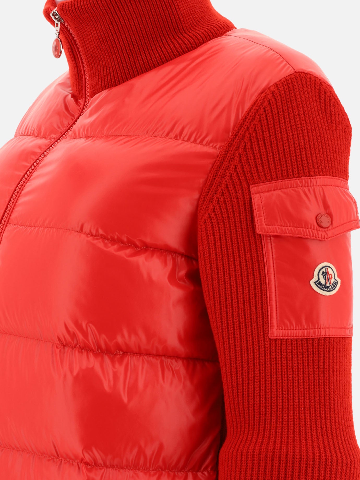 Tricot down jacket