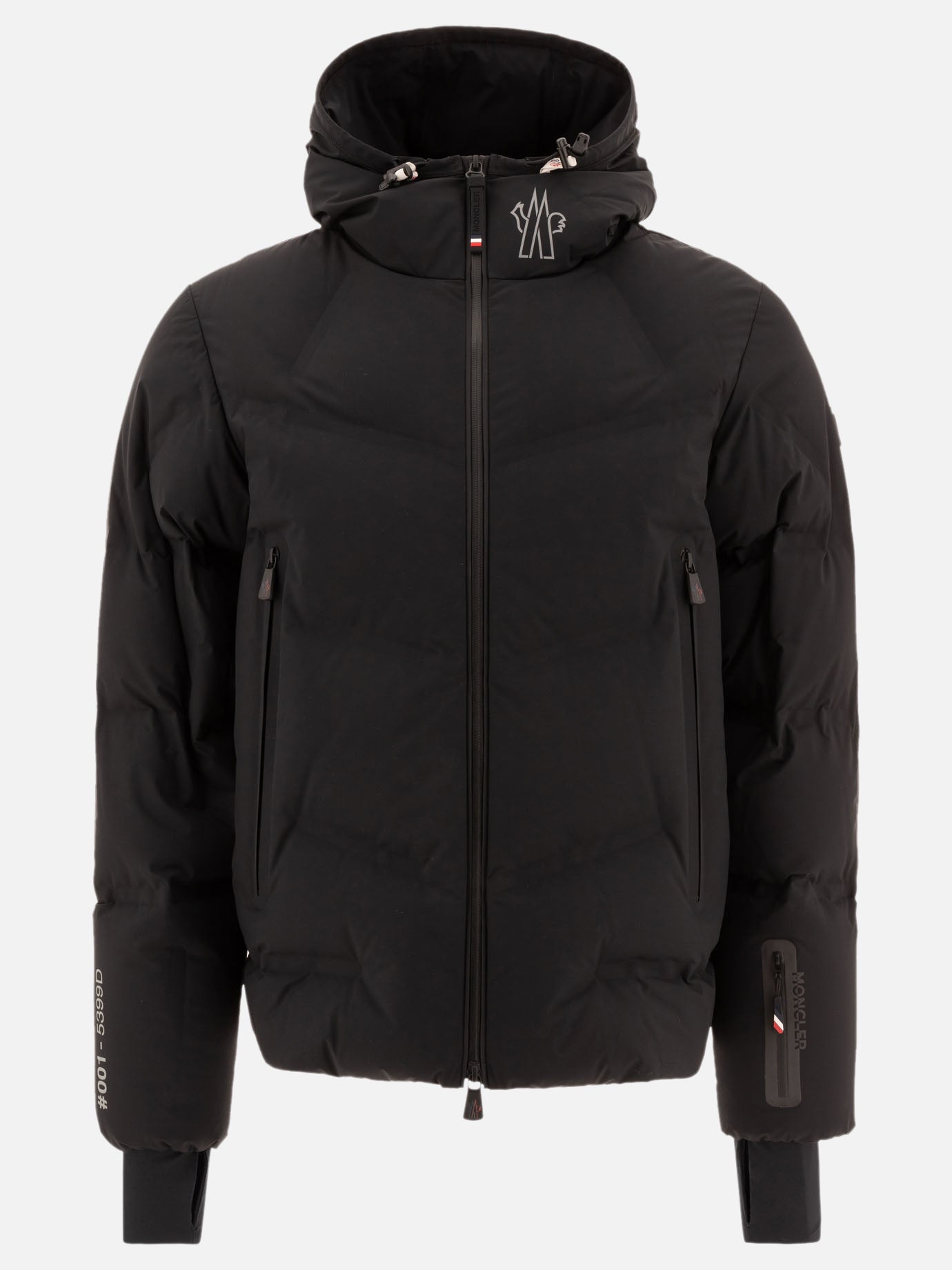 Moncler Grenoble "Arcesaz" down jacket Black