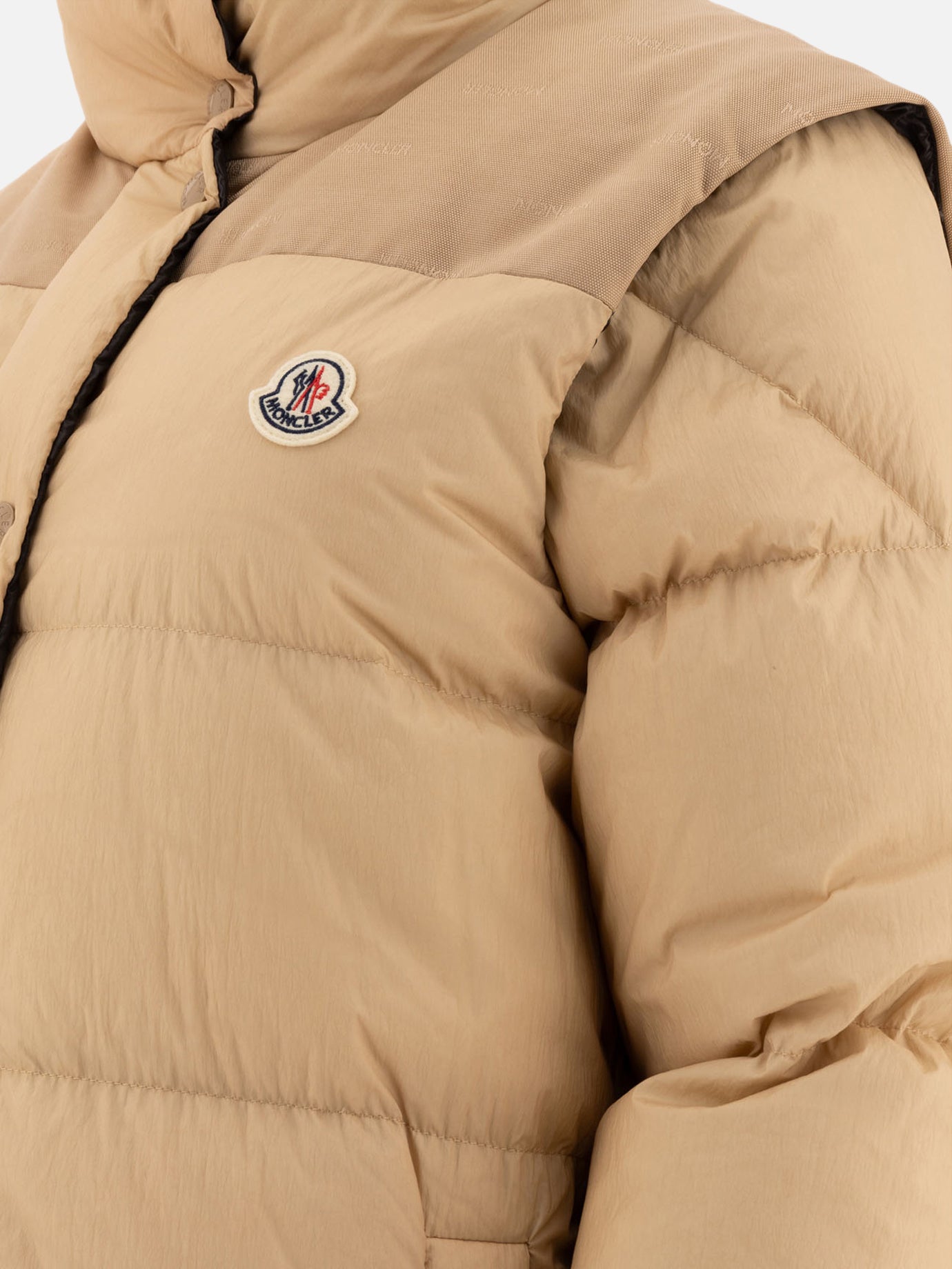 Moncler "Verone" RE/ICONS reversible down jacket Beige