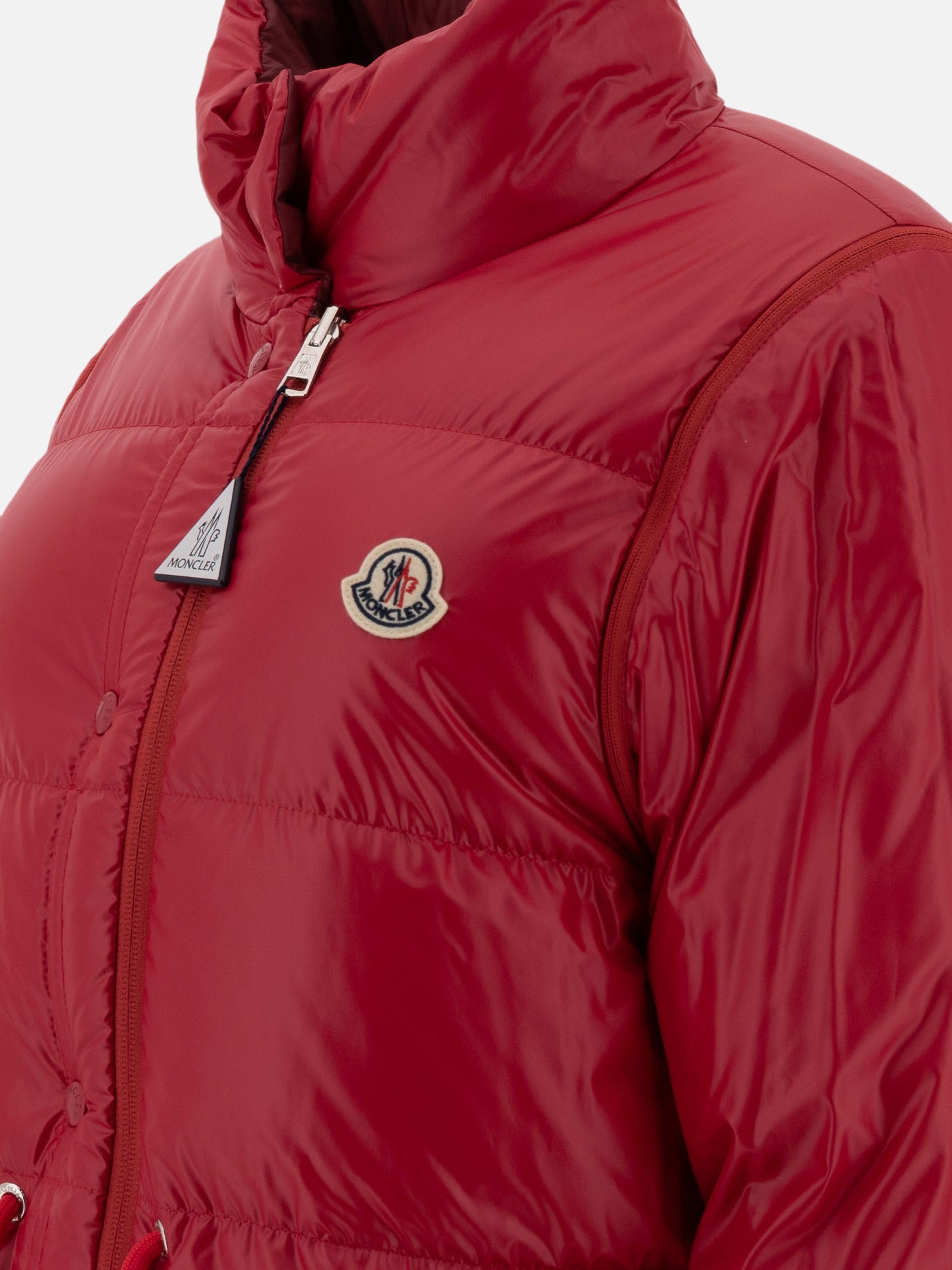 Moncler "Verone" RE/ICONS reversible down jacket Bordeaux