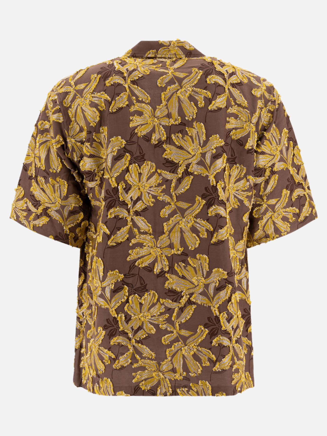 Needles "Cabana" shirt Brown