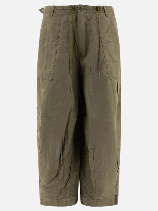 Needles "H.D Fatigue" trousers Green