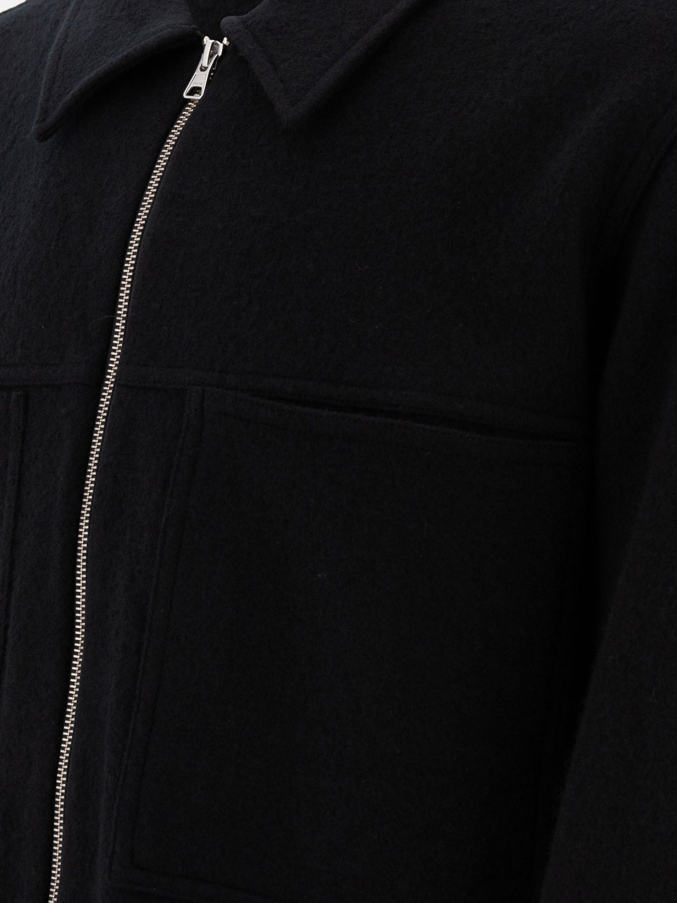 Overshirt jackets Solid colour  Black - NN.07 Men | PDP | VIETTI Online Store | Zoom-Modal_4
