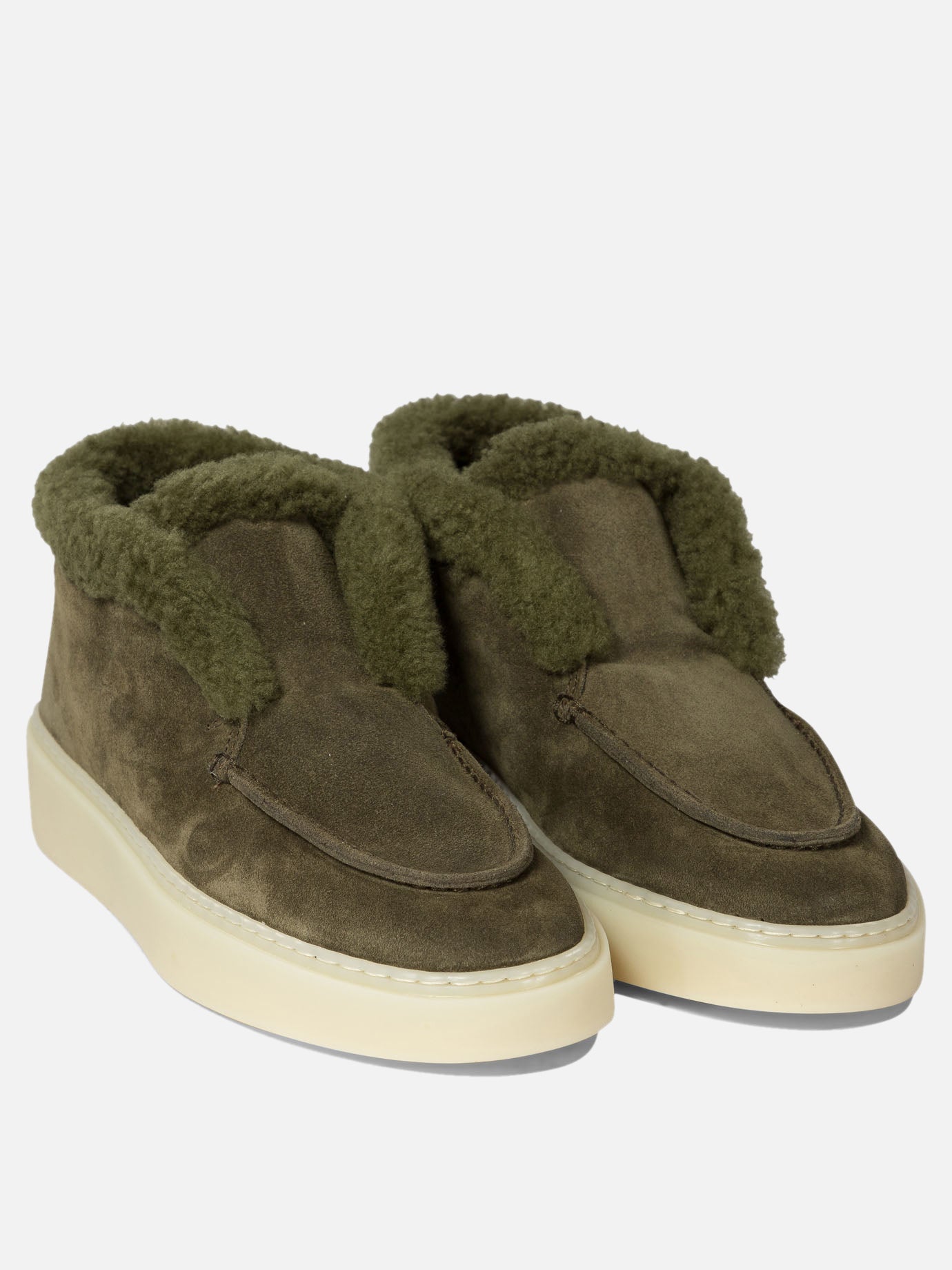 Officine Creative "Muskrat" ankle boots Green