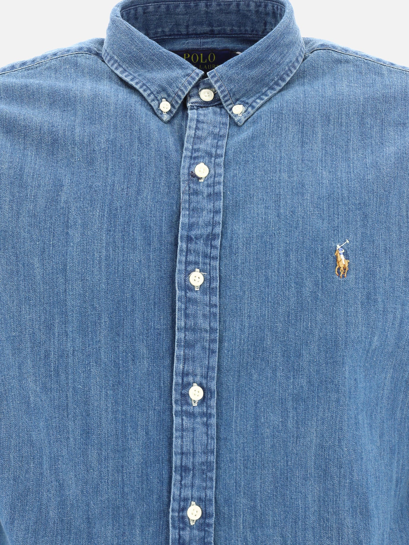 "Pony"denim shirt