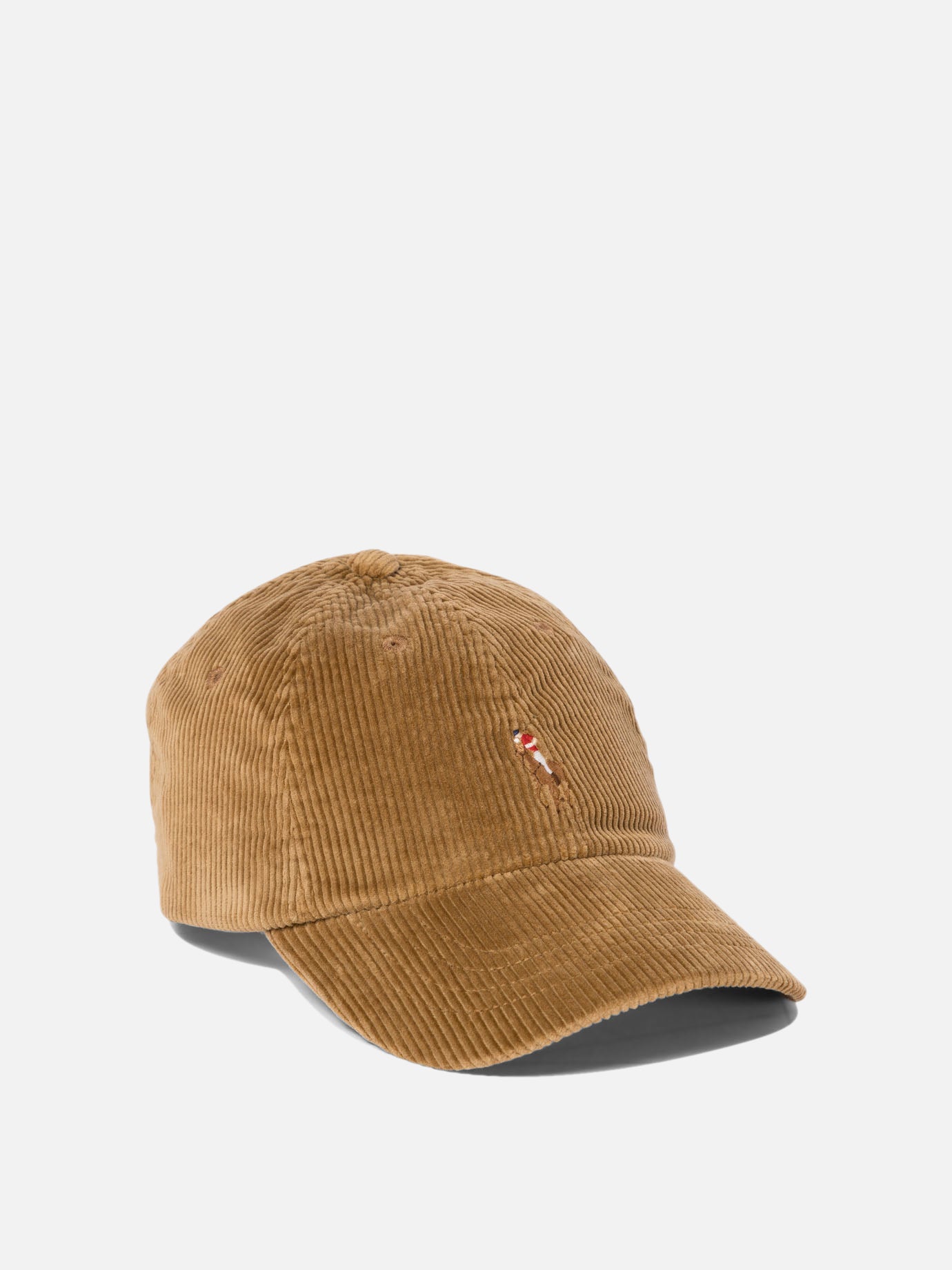 Polo Ralph Lauren "Pony" ribbed baseball cap Beige