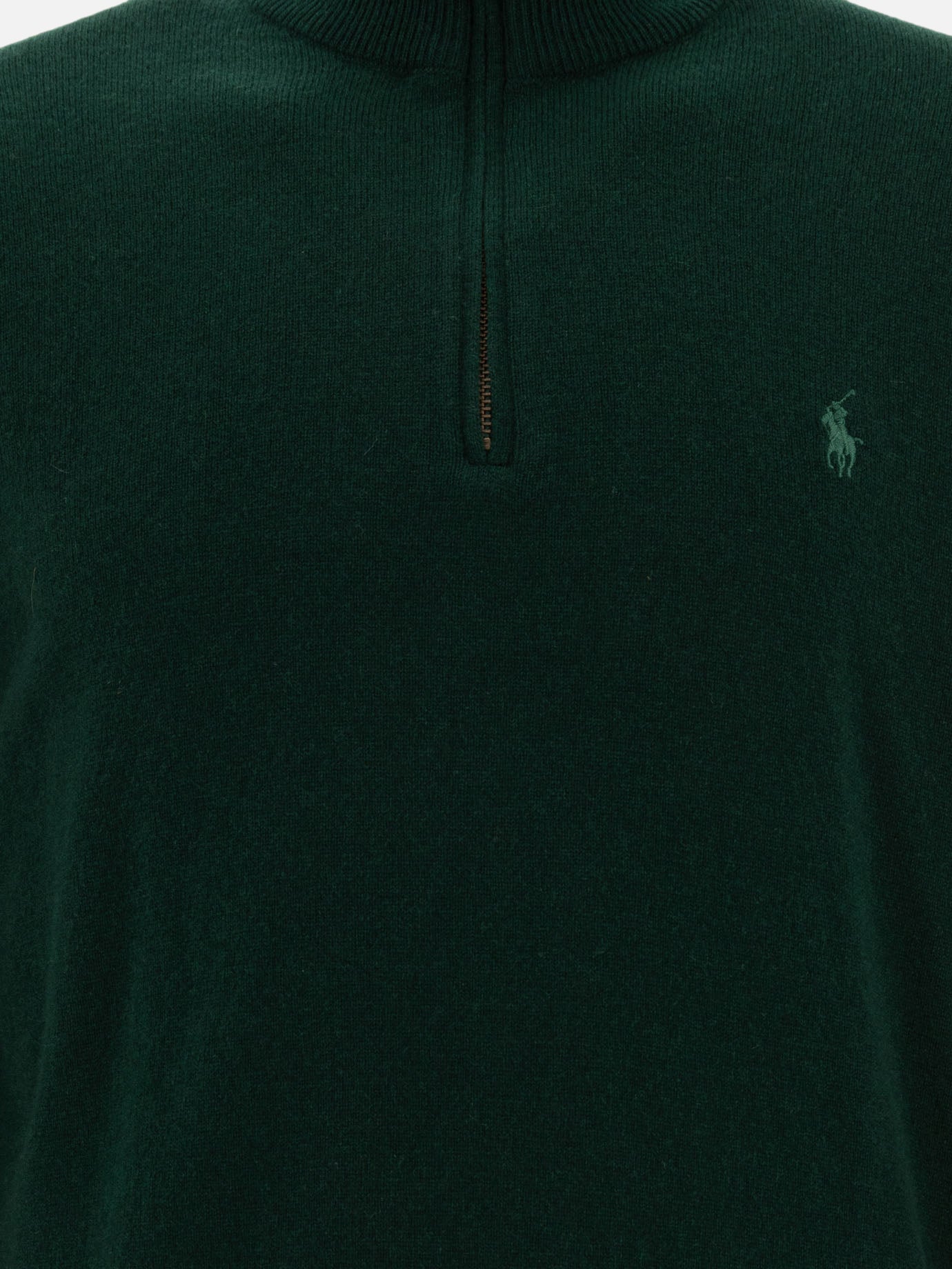 Polo Ralph Lauren "Pony" half-zip sweater Green