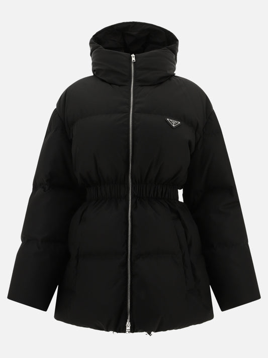 Down jackets Solid colour  Black - Prada Women | PLP | VIETTI Online Store 
