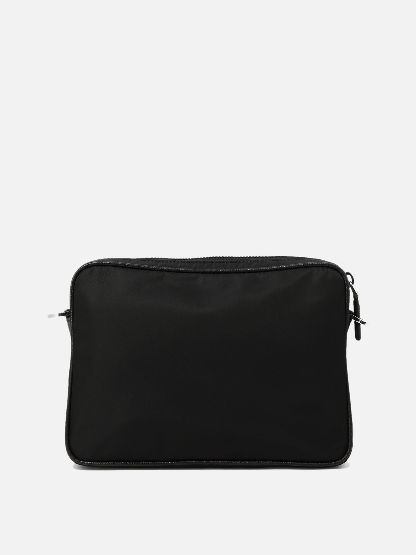 Re-Nylon and Saffiano leather crossbody bag