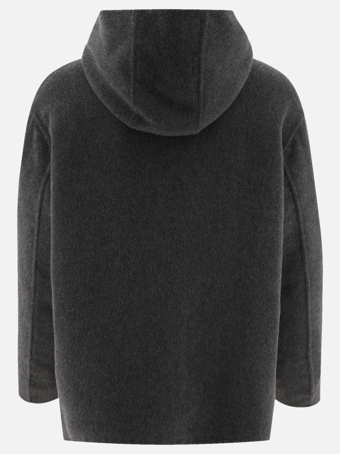 Virgin wool hoodie