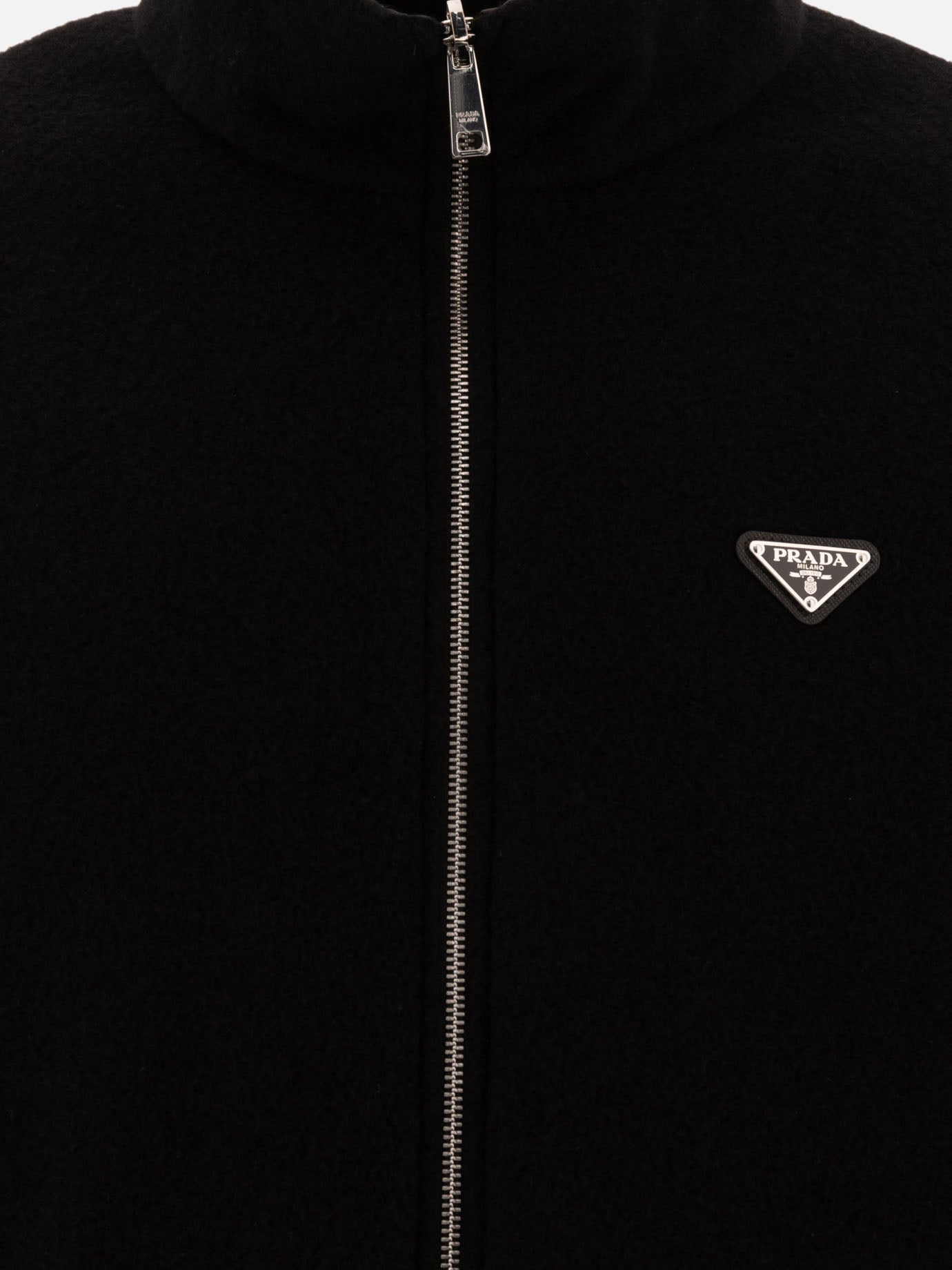 Prada Reversible cashmere jacket Black