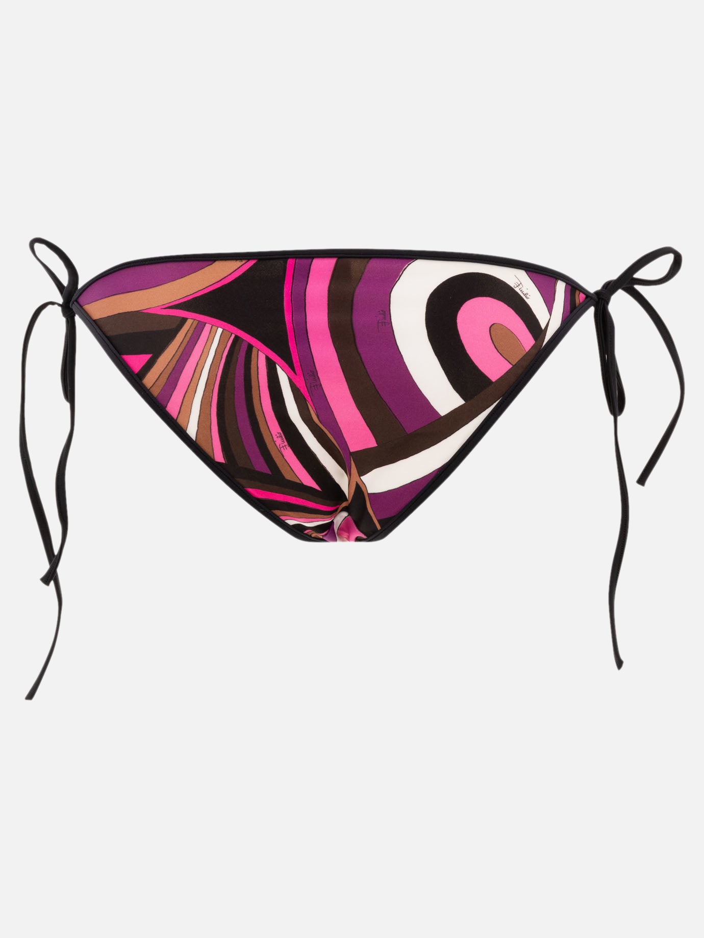 Pucci Iride-print bikini bottom Fuchsia