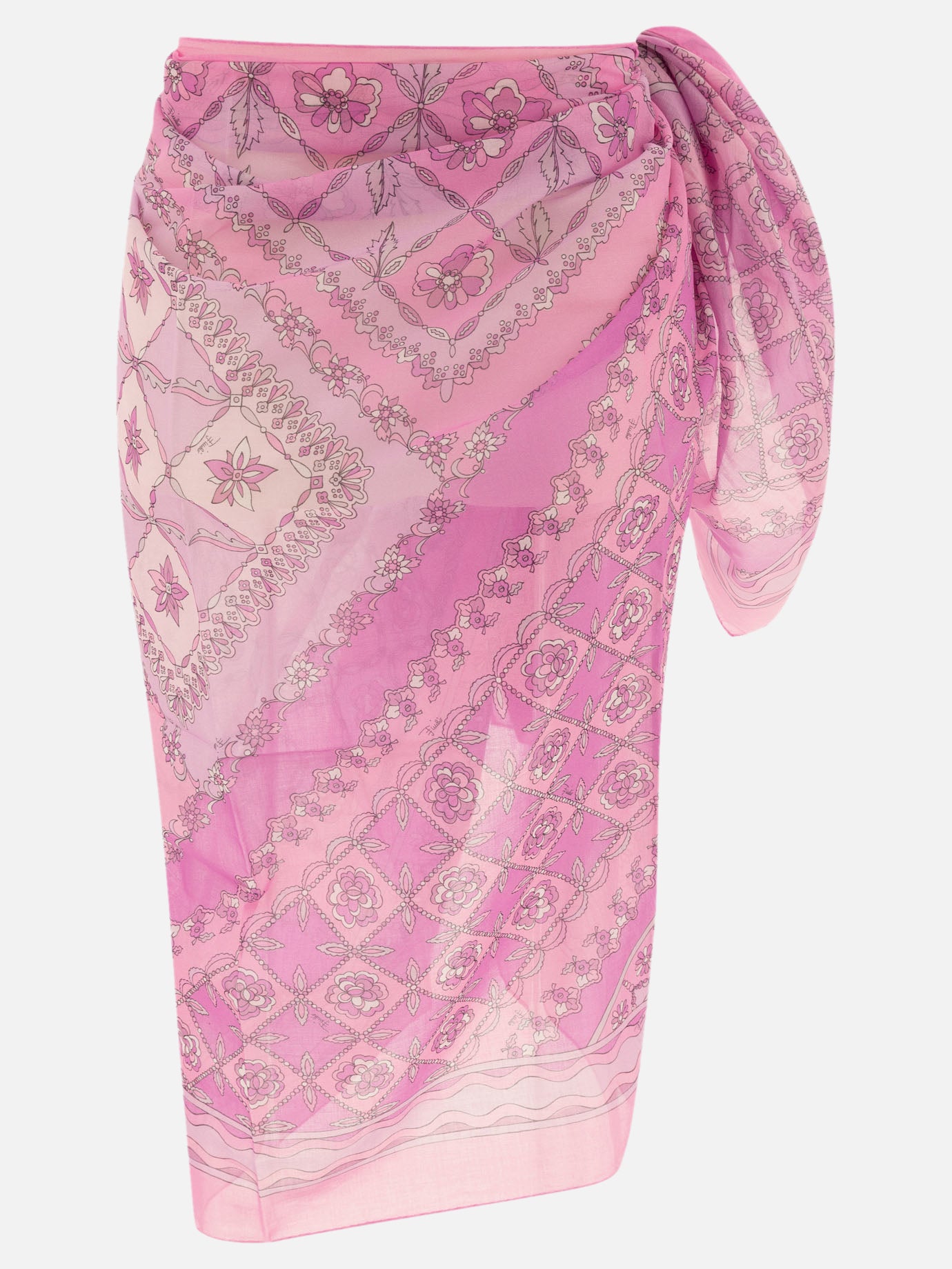 Beach dresses 100% cotton  Pink - Pucci Women | PDP | VIETTI Online Store | thumbnail_2