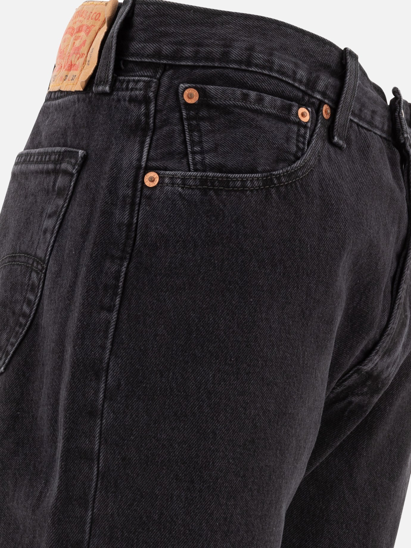 Straight-leg jeans Solid colour  Black - Levi's Men | PDP | VIETTI Online Store | Zoom-Modal_4

