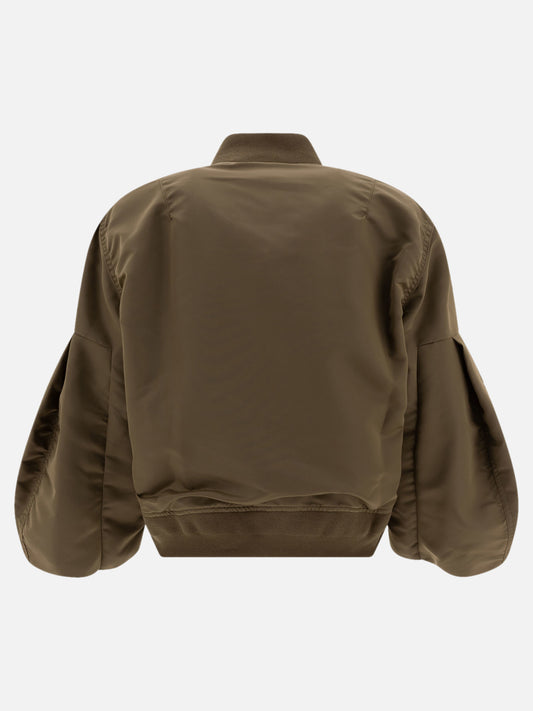 Bomber jackets Solid colour  Green - Sacai Women | PLP | VIETTI Online Store | 2
