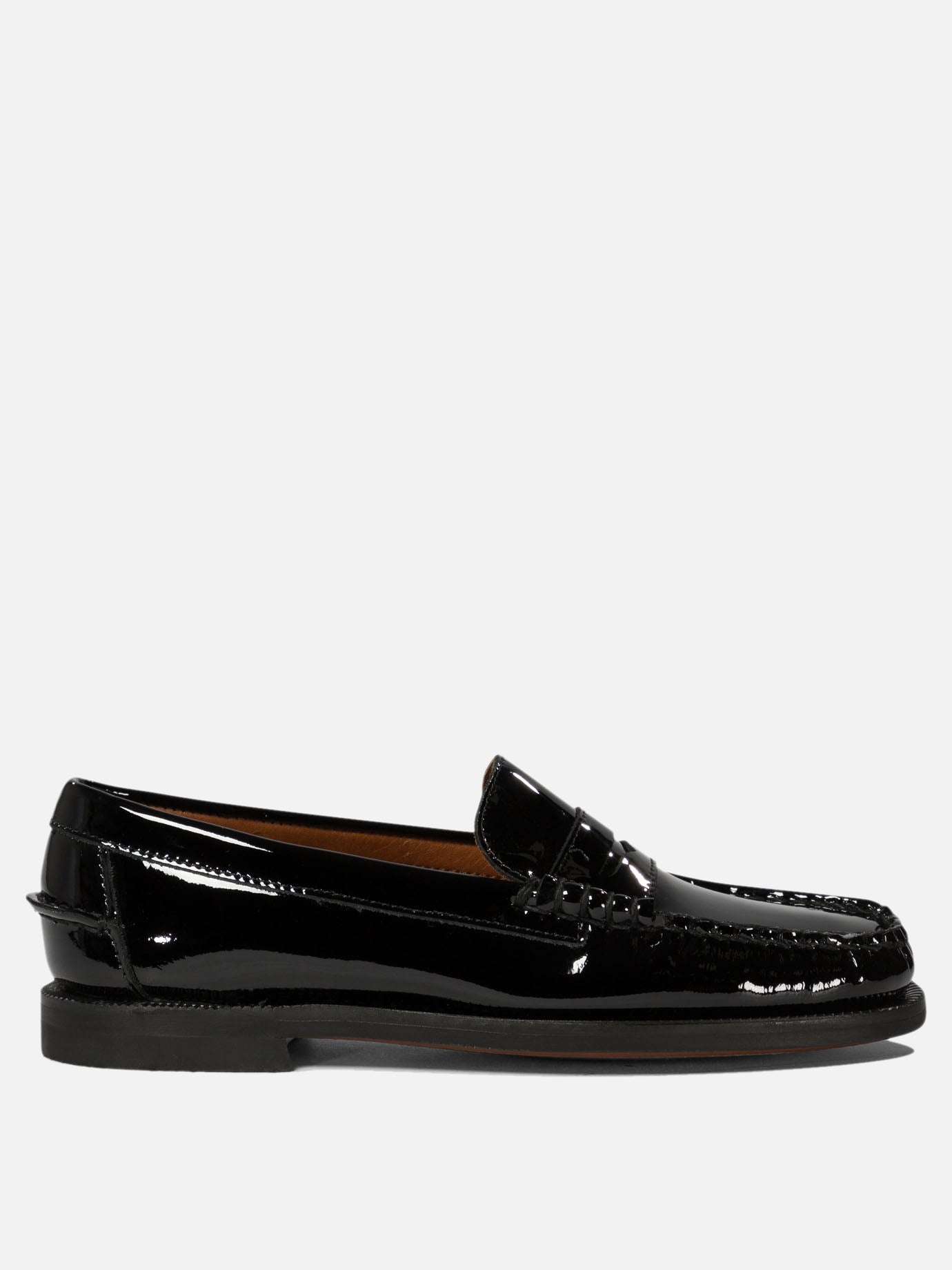 Sebago "Classic Dan" patent leather loafers Black