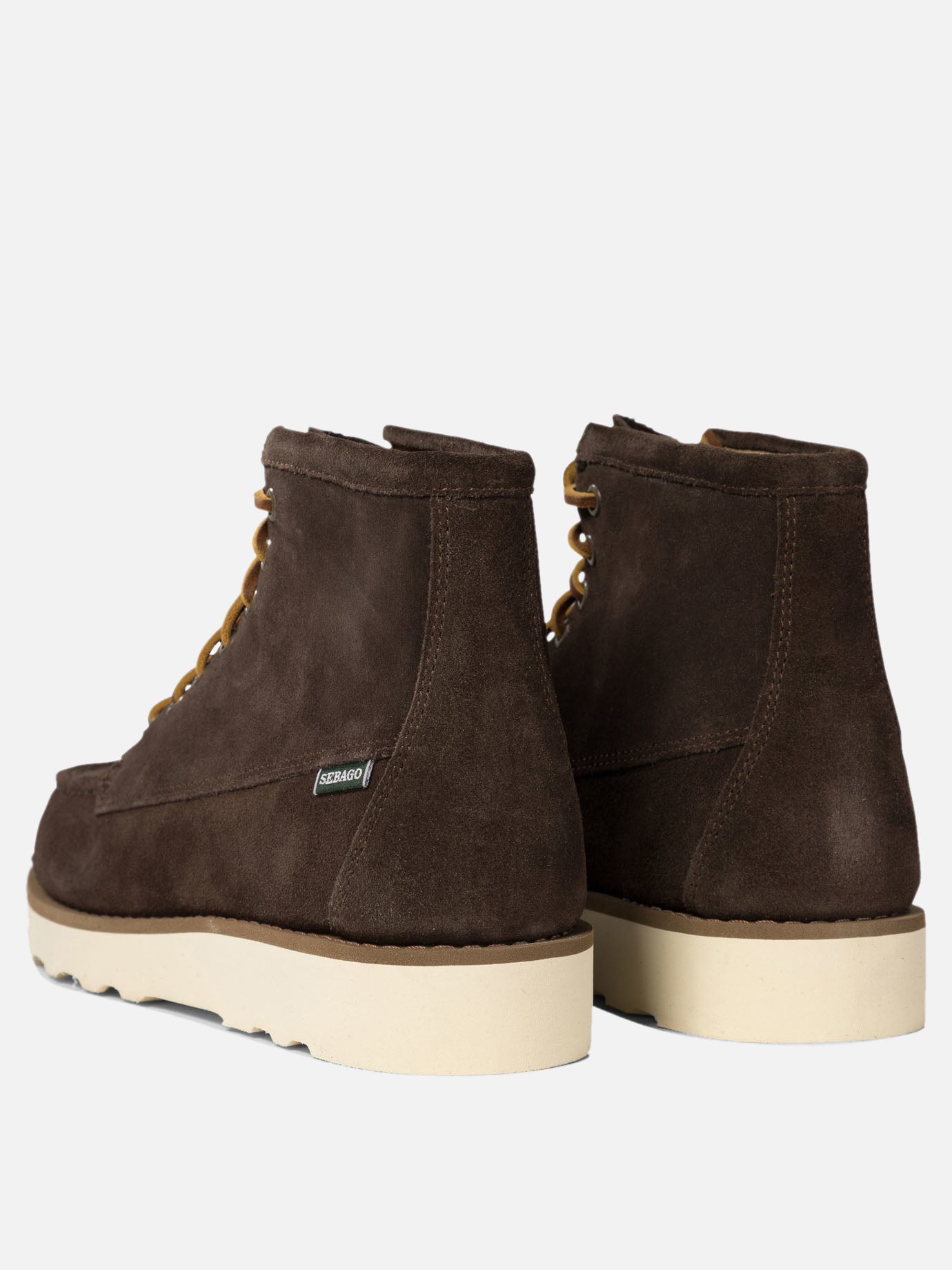 Lace-up boots 100% leather - 100% polyurethane  Brown - Sebago Men | PDP | VIETTI Online Store | Zoom-Modal_4
