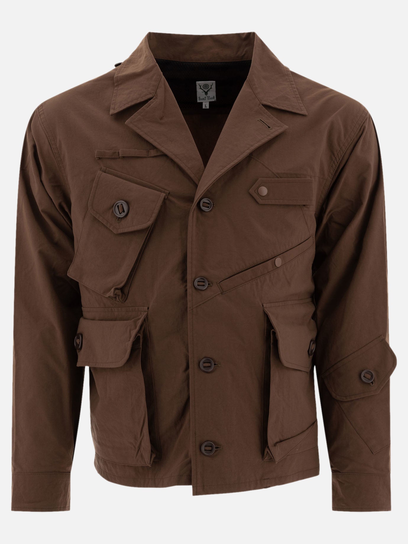 South2 West8 "Tenkara" jacket Brown