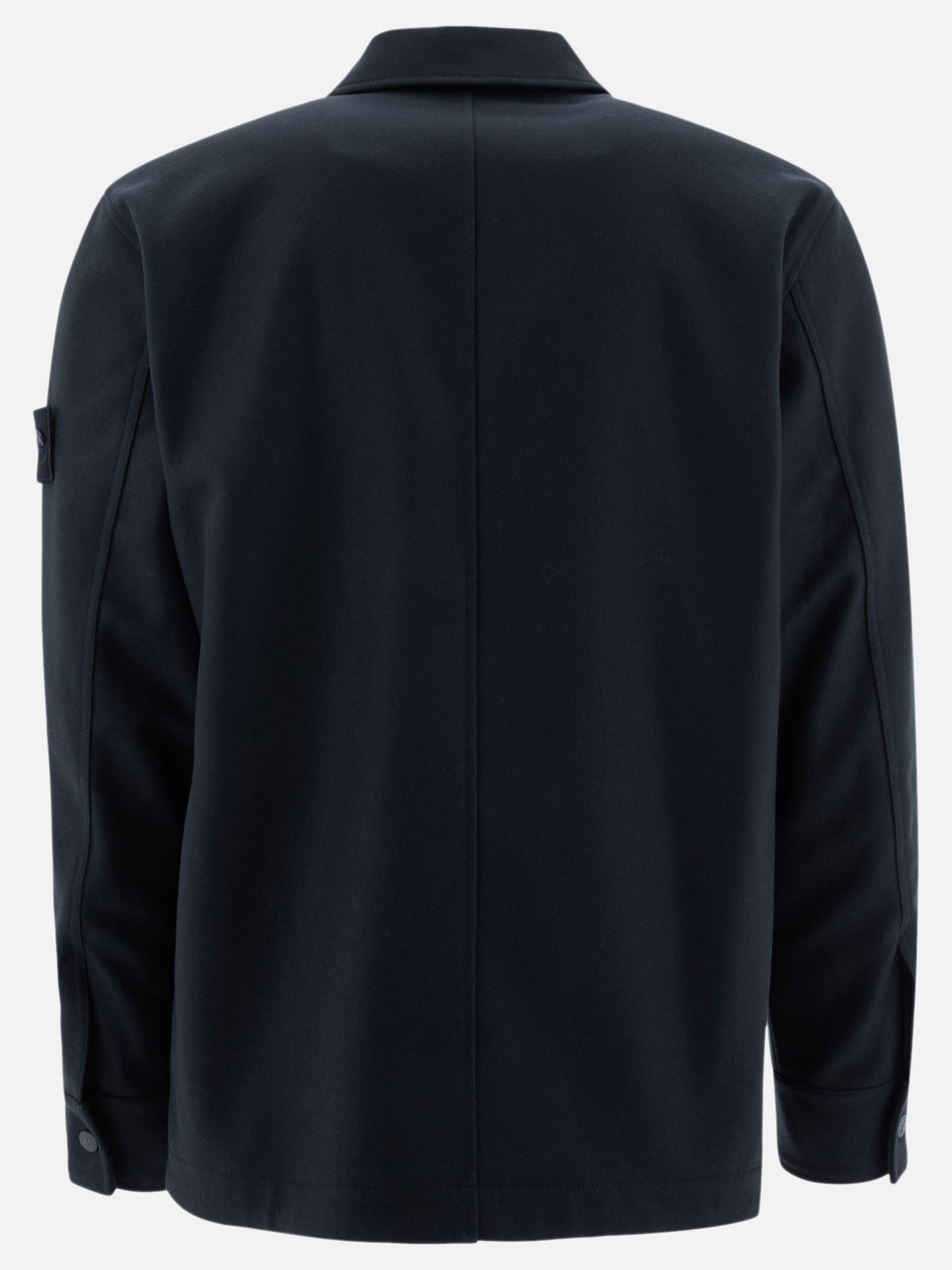Overshirt jackets Solid colour  Blue - Stone Island Men | PDP | VIETTI Online Store | thumbnail_2