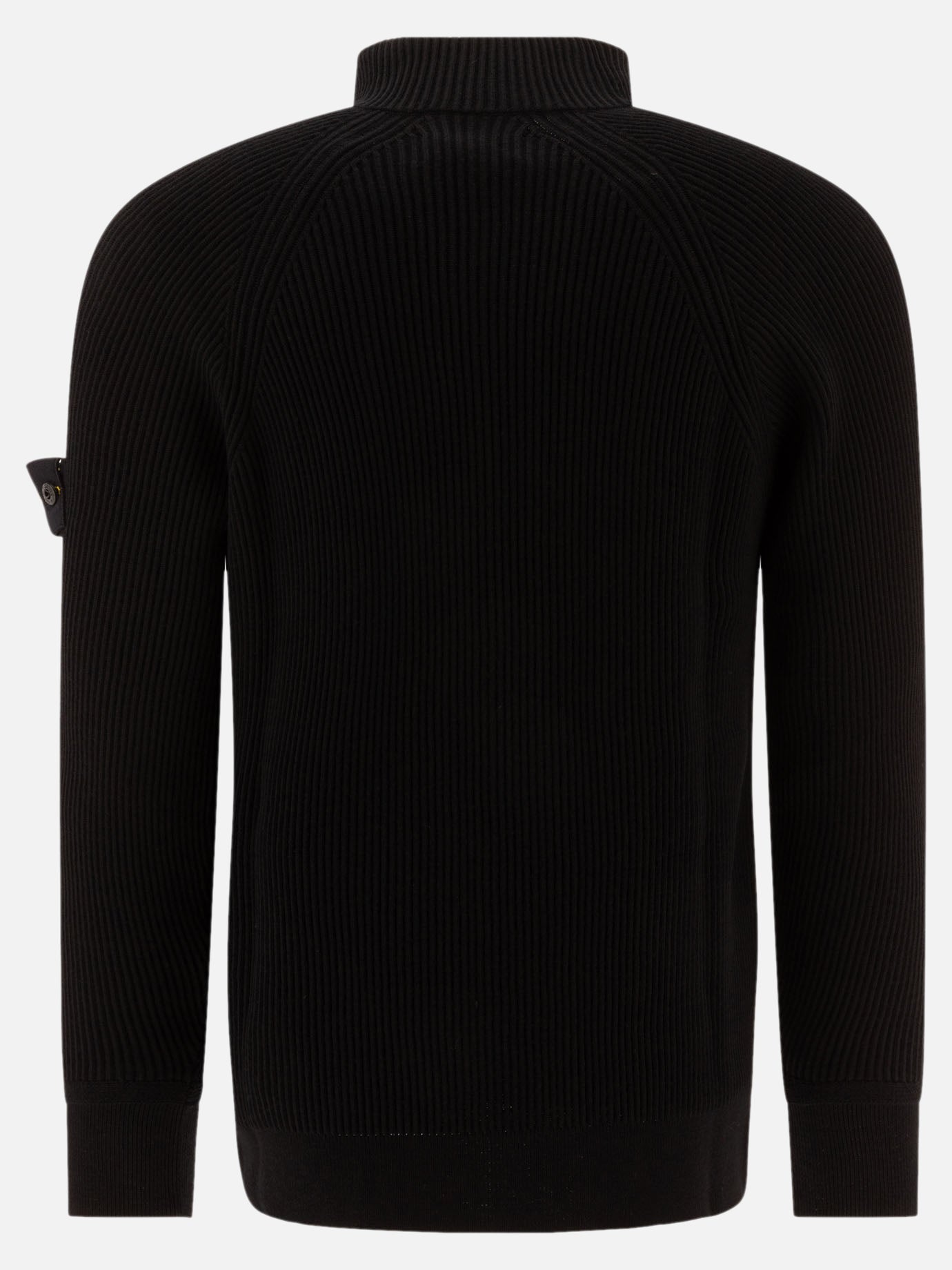 Zipped sweaters Solid colour  Black - Stone Island Men | PDP | VIETTI Online Store | Zoom-Modal_2
