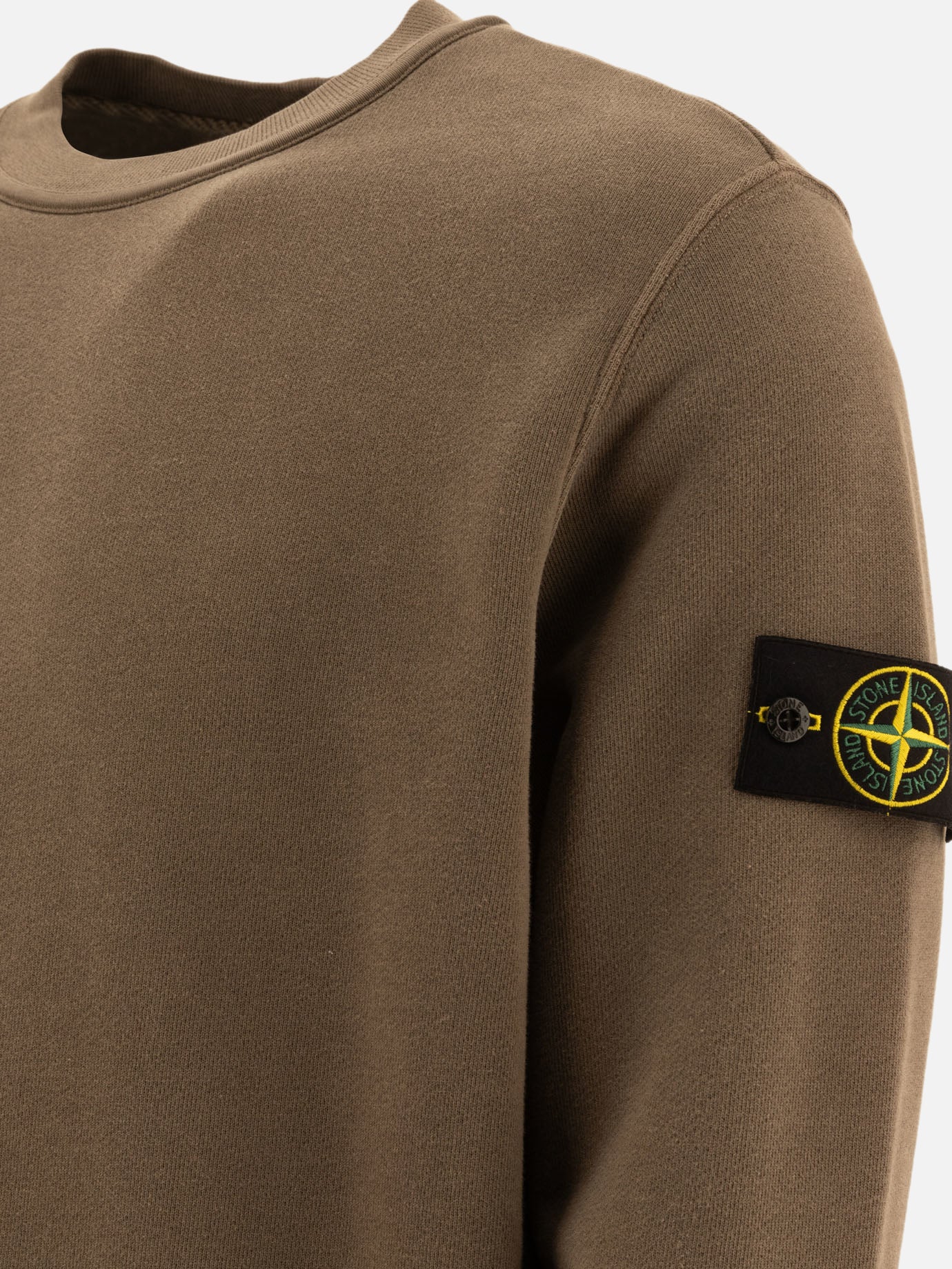 Stone Island "Compass" sweatshirt Brown