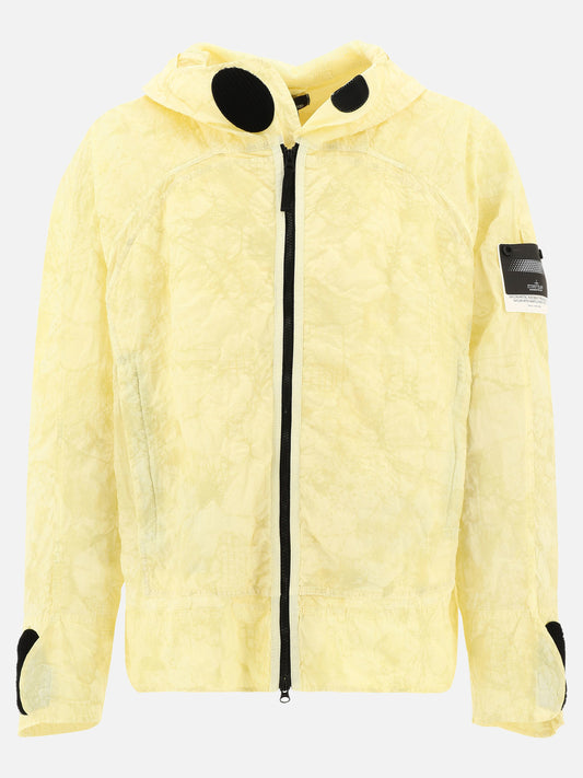 Windbreakers Solid colour  Yellow - Stone Island Shadow Project Men | PLP | VIETTI Online Store 

