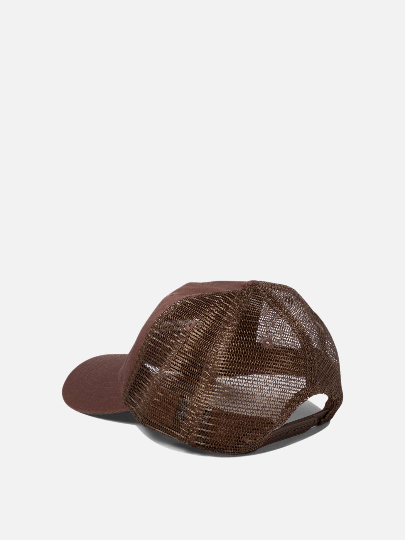 Stüssy "Corp Design" trucker cap Brown