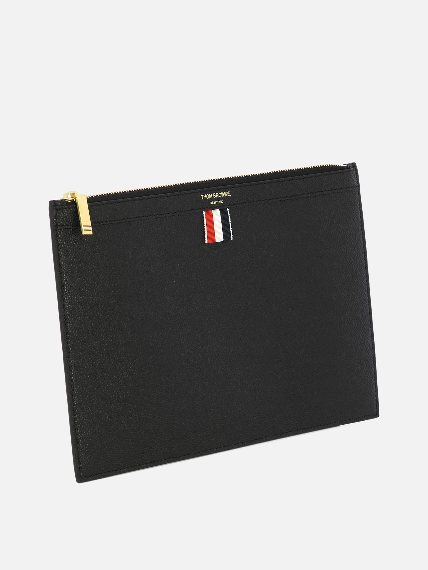 Thom Browne "RWB" document holder Black