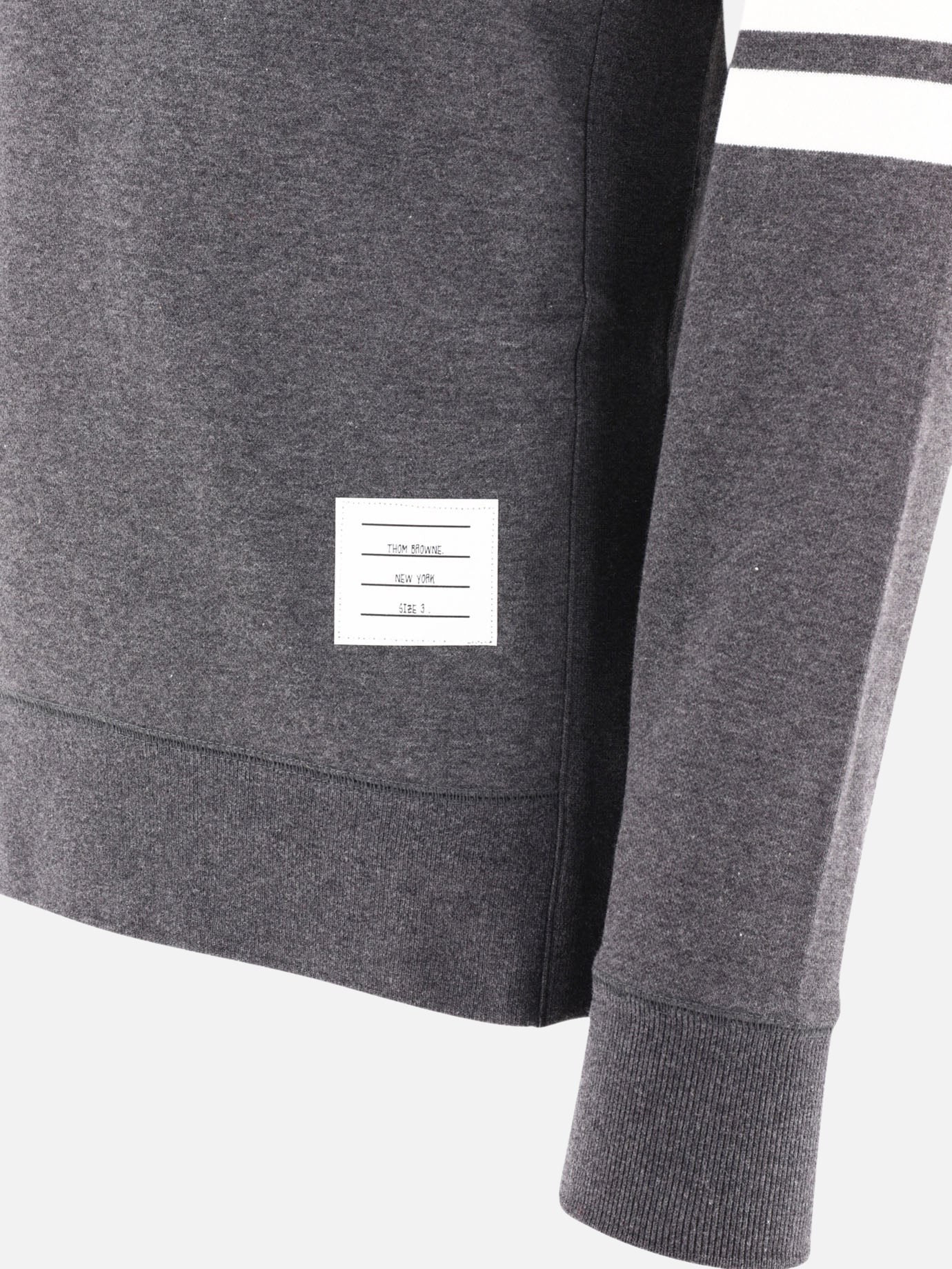 Thom Browne "4-bar" sweatshirt Grey