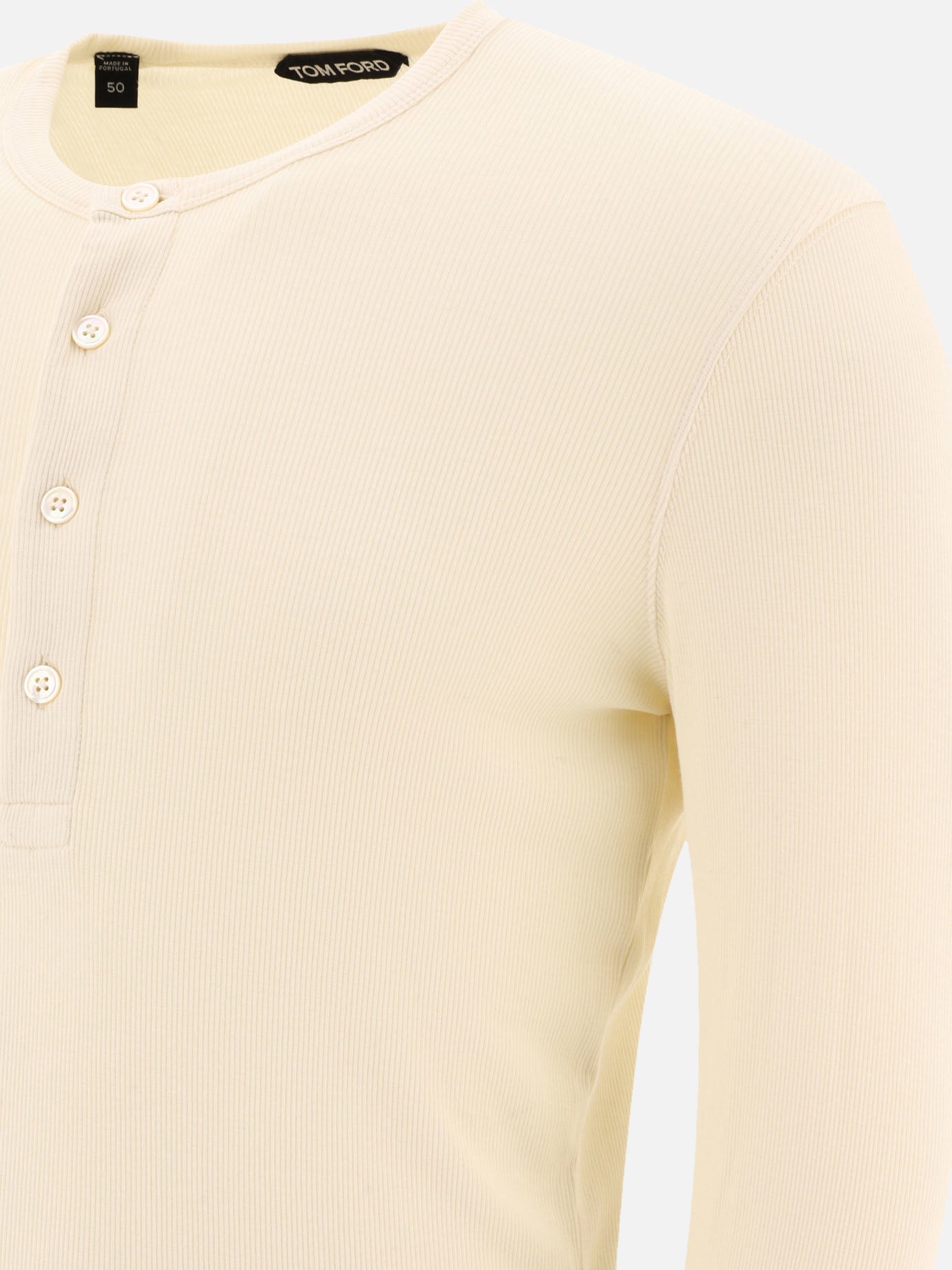 Lyocell buttoned t-shirt