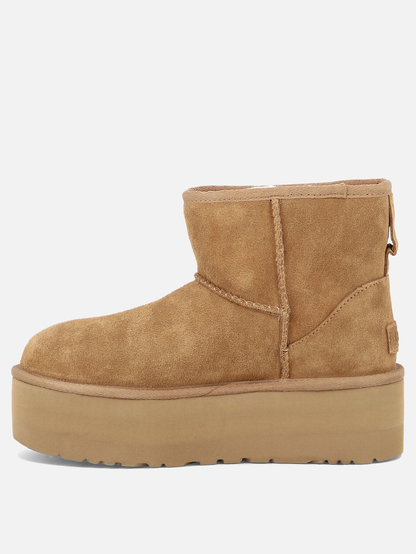 Pull-on boots 100% leather - 100% rubber  Beige - Ugg Women | PDP | VIETTI Online Store | Zoom-Modal_3
