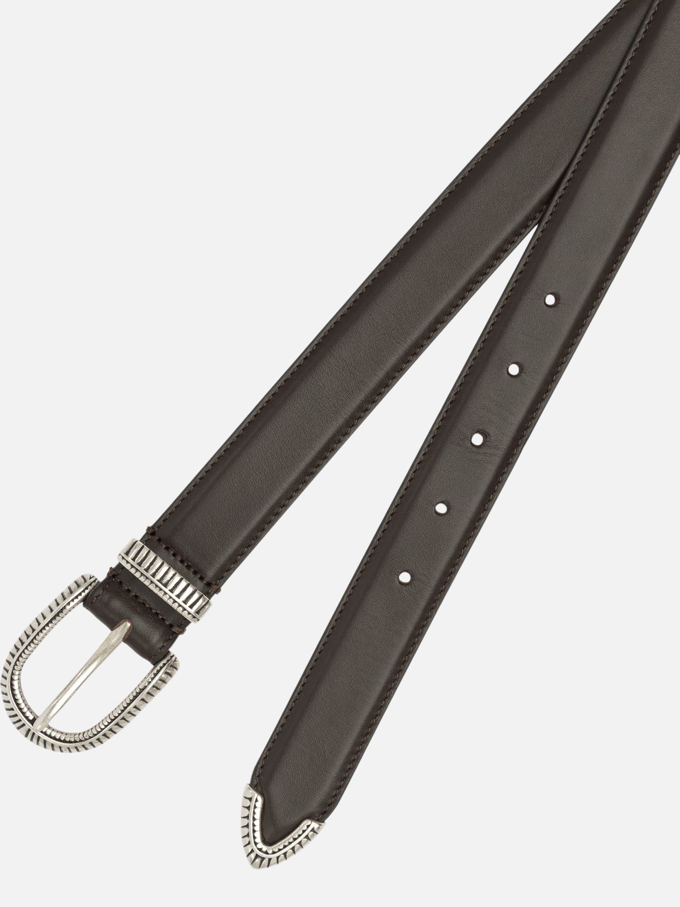 Leather belts 100% leather  Brown - Adriano Meneghetti Women | PDP | VIETTI Online Store | Zoom-Modal_2
