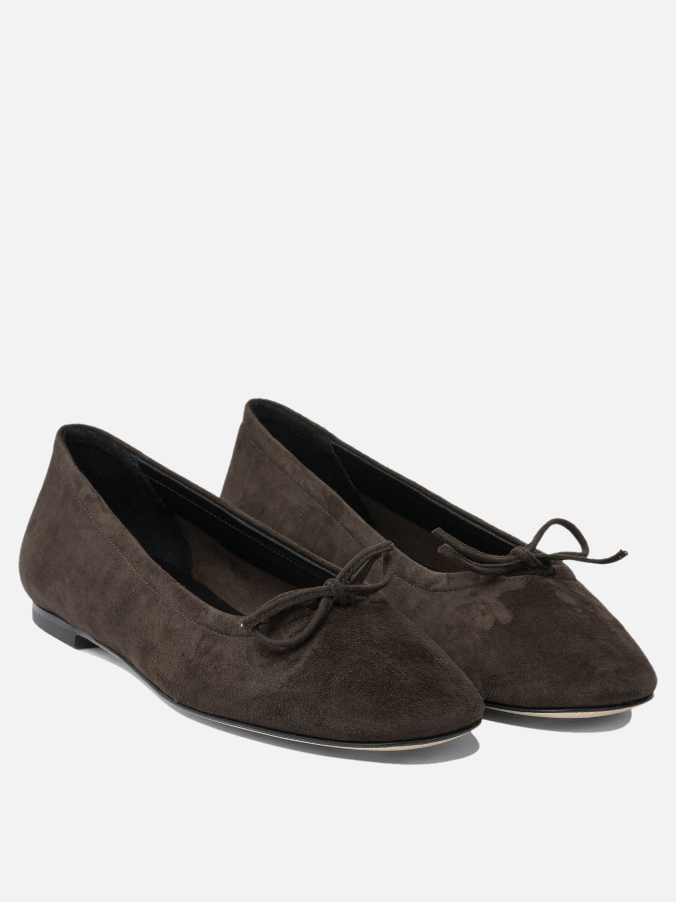 Classic ballet flats 100% leather - 100% leather  Brown - Aeyde Women | PDP | VIETTI Online Store | thumbnail_2