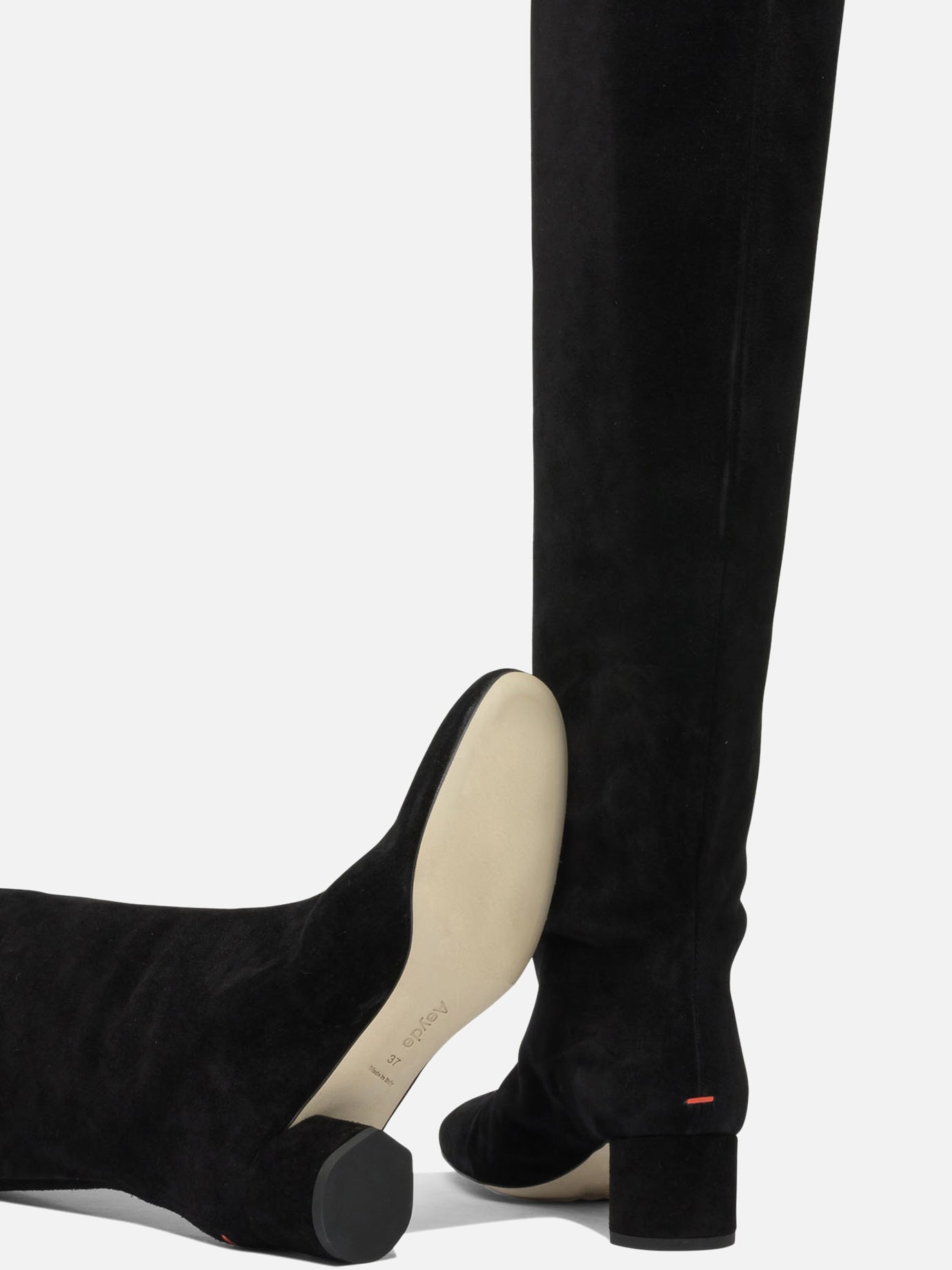 Knee-high 100% leather - 100% leather  Black - Aeyde Women | PDP | VIETTI Online Store | Zoom-Modal_5
