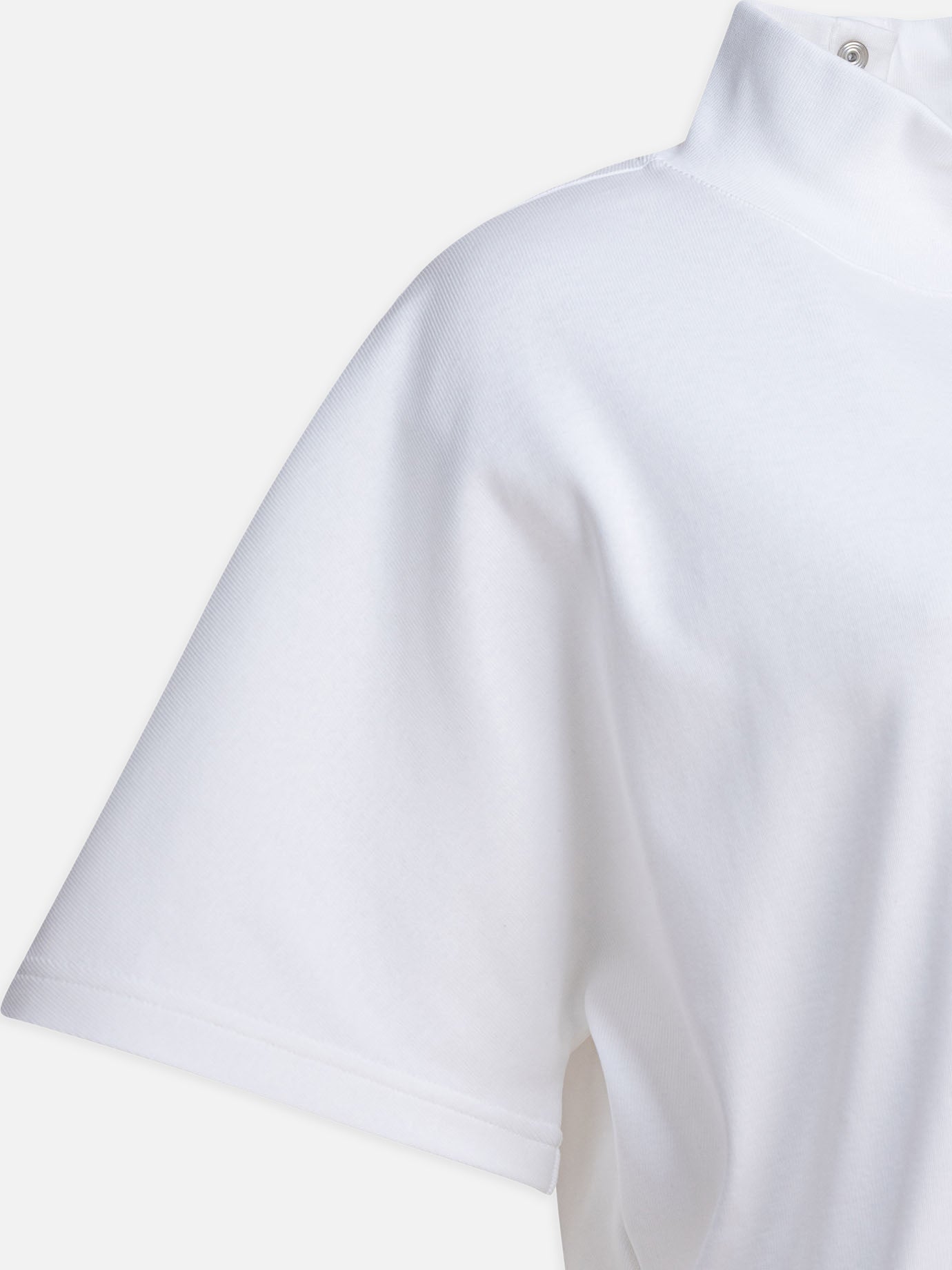 Alaïa T-shirt with high neck 10345556_36 White thumbnail_4