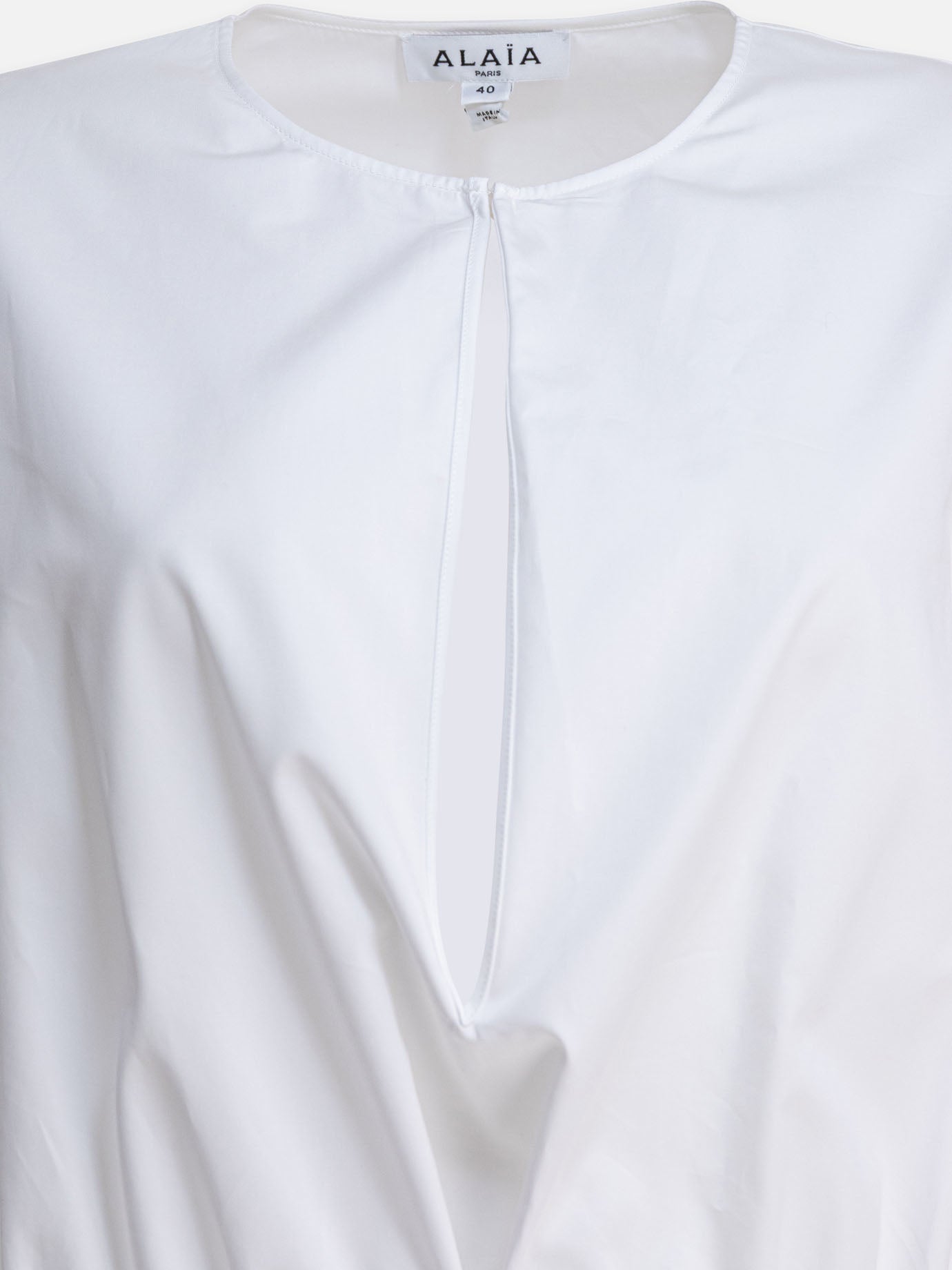 Alaïa Cotton poplin dress 19833358_36 White thumbnail_3