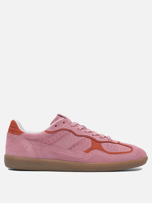 Low top sneakers 100% cow suede - 100% rubber  Pink - Alohas Women | VIETTI Online Store 

