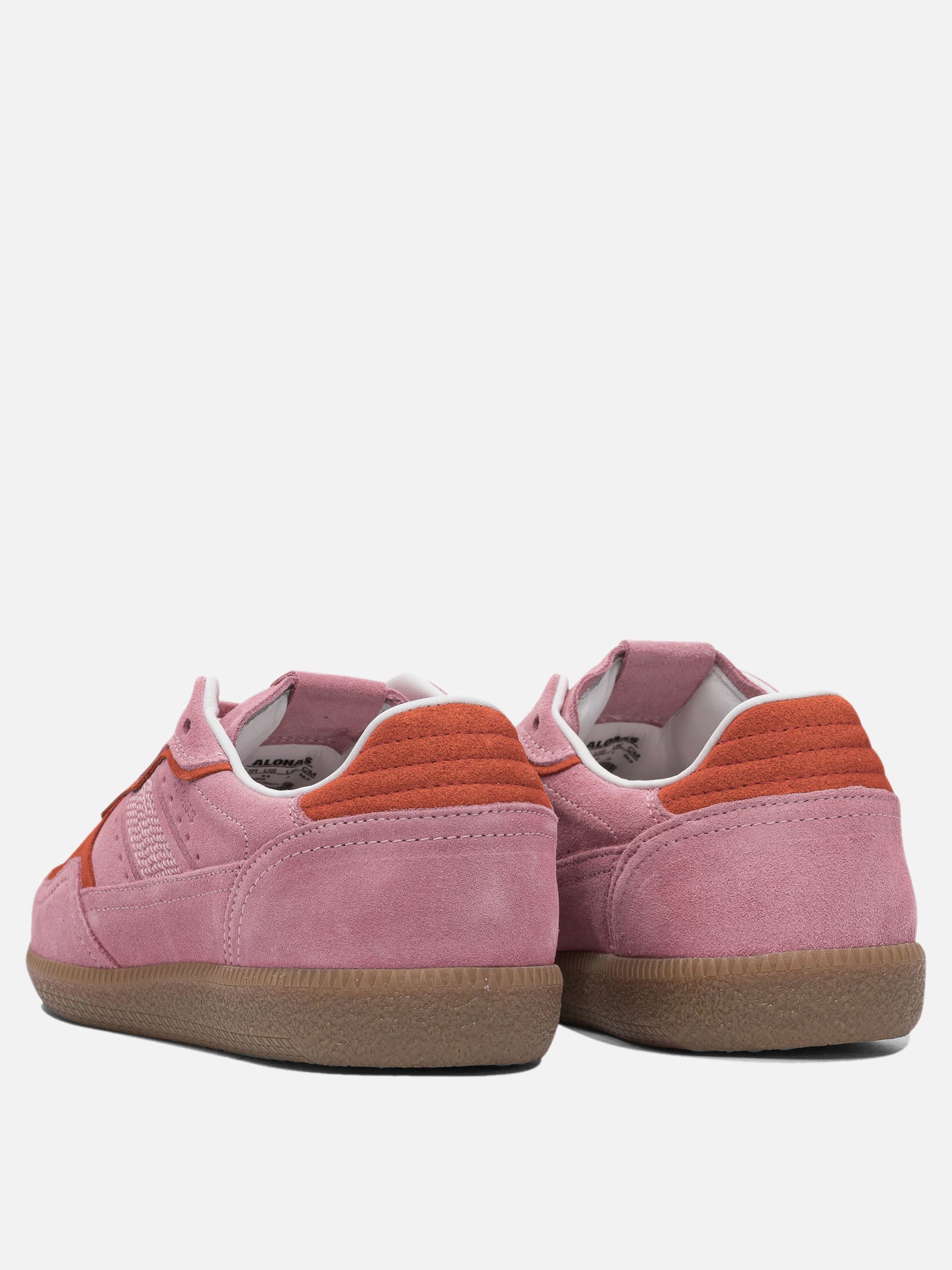 Low top sneakers 100% cow suede - 100% rubber  Pink - Alohas Women | PDP | VIETTI Online Store | thumbnail_4