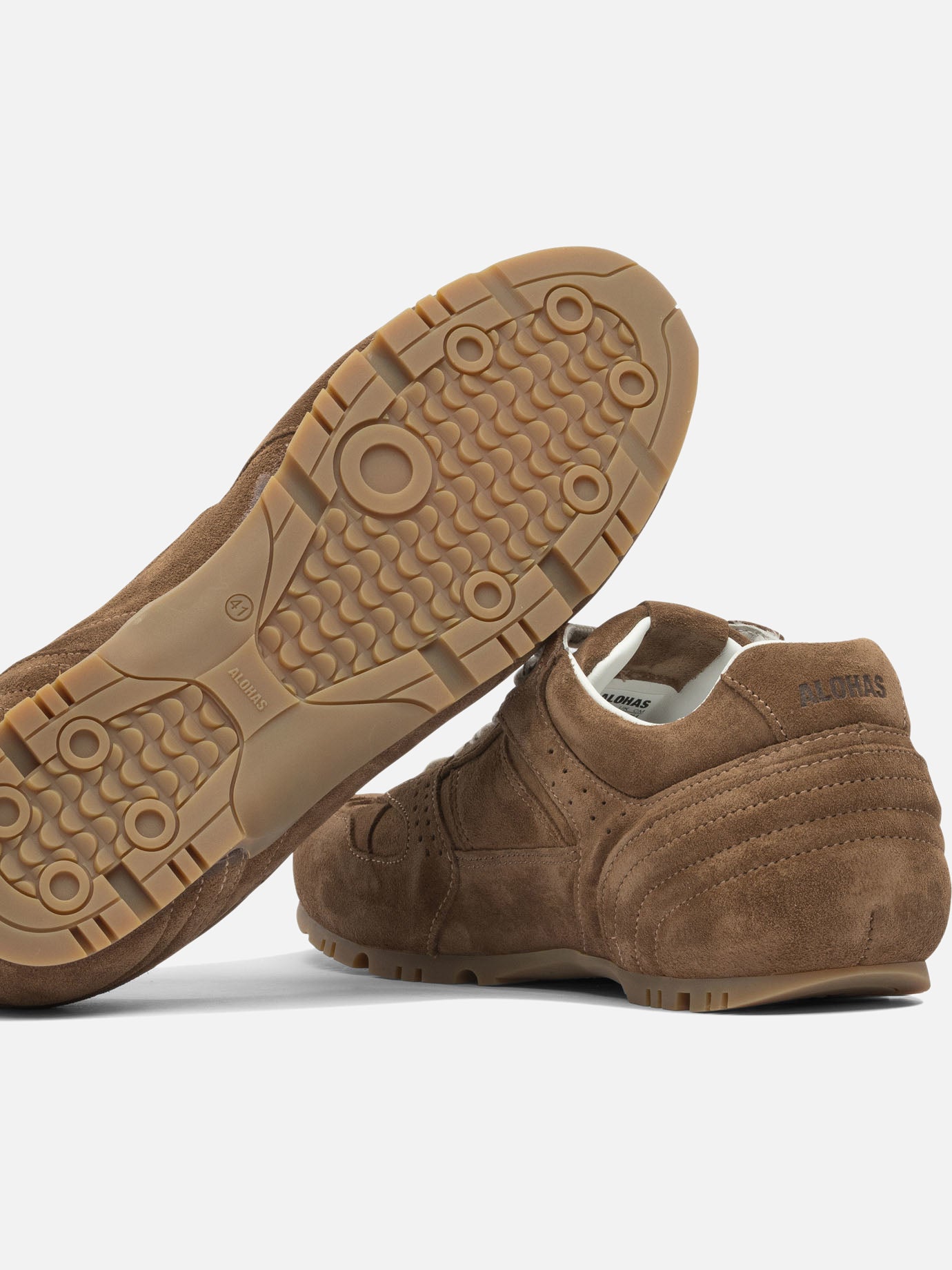 Low top sneakers 100% cow leather - 100% rubber  Brown - Alohas Men | PDP | VIETTI Online Store | Zoom-Modal_5
